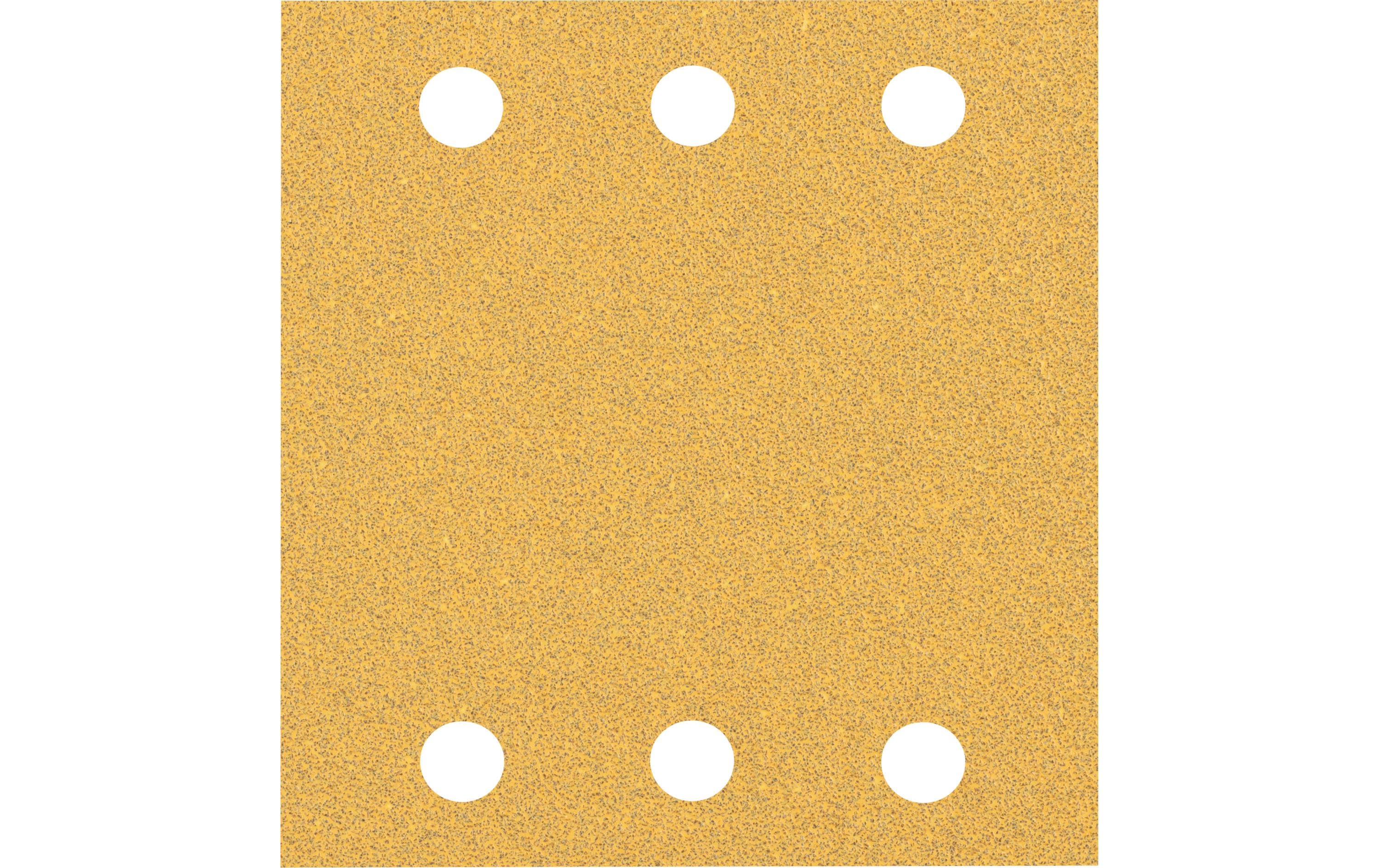 Bosch Professional Schleifpapier EXPERT C470, 115 x 107 mm, G 60, 10-tlg.