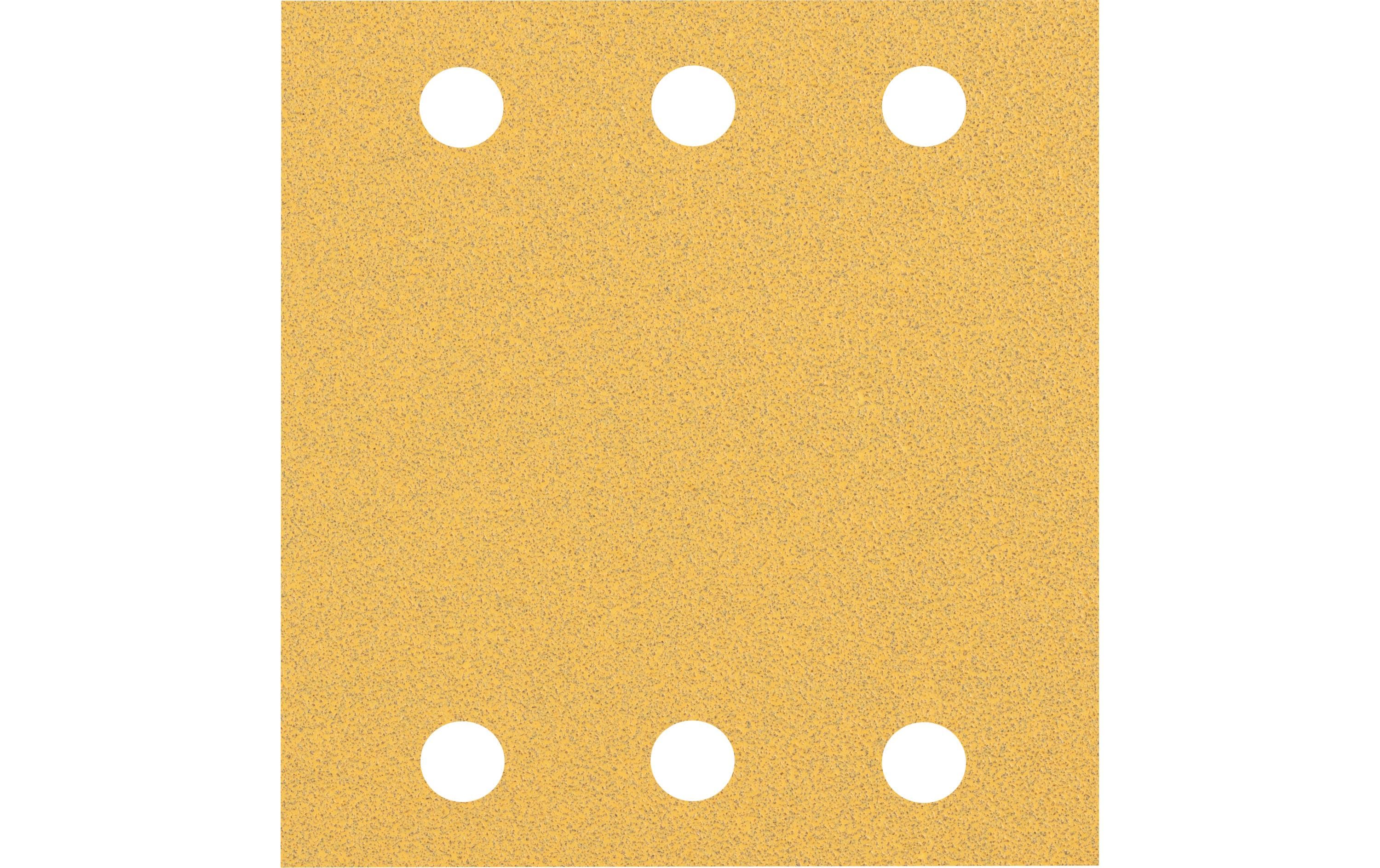 Bosch Professional Schleifpapier EXPERT C470, 115 x 107 mm, G 80, 10-tlg.