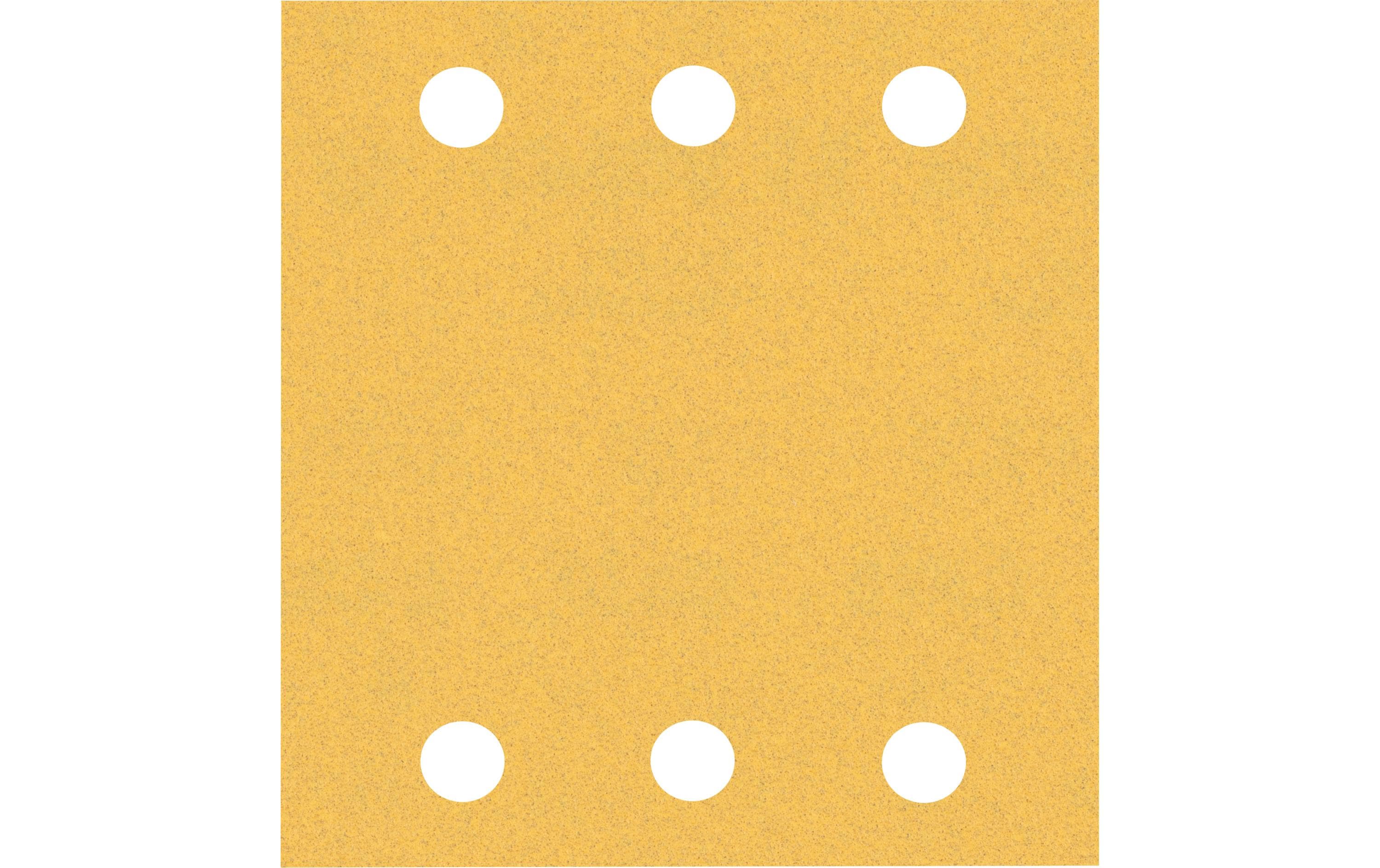 Bosch Professional Schleifpapier EXPERT C470, 115 x 107 mm, G 120, 10-tlg.
