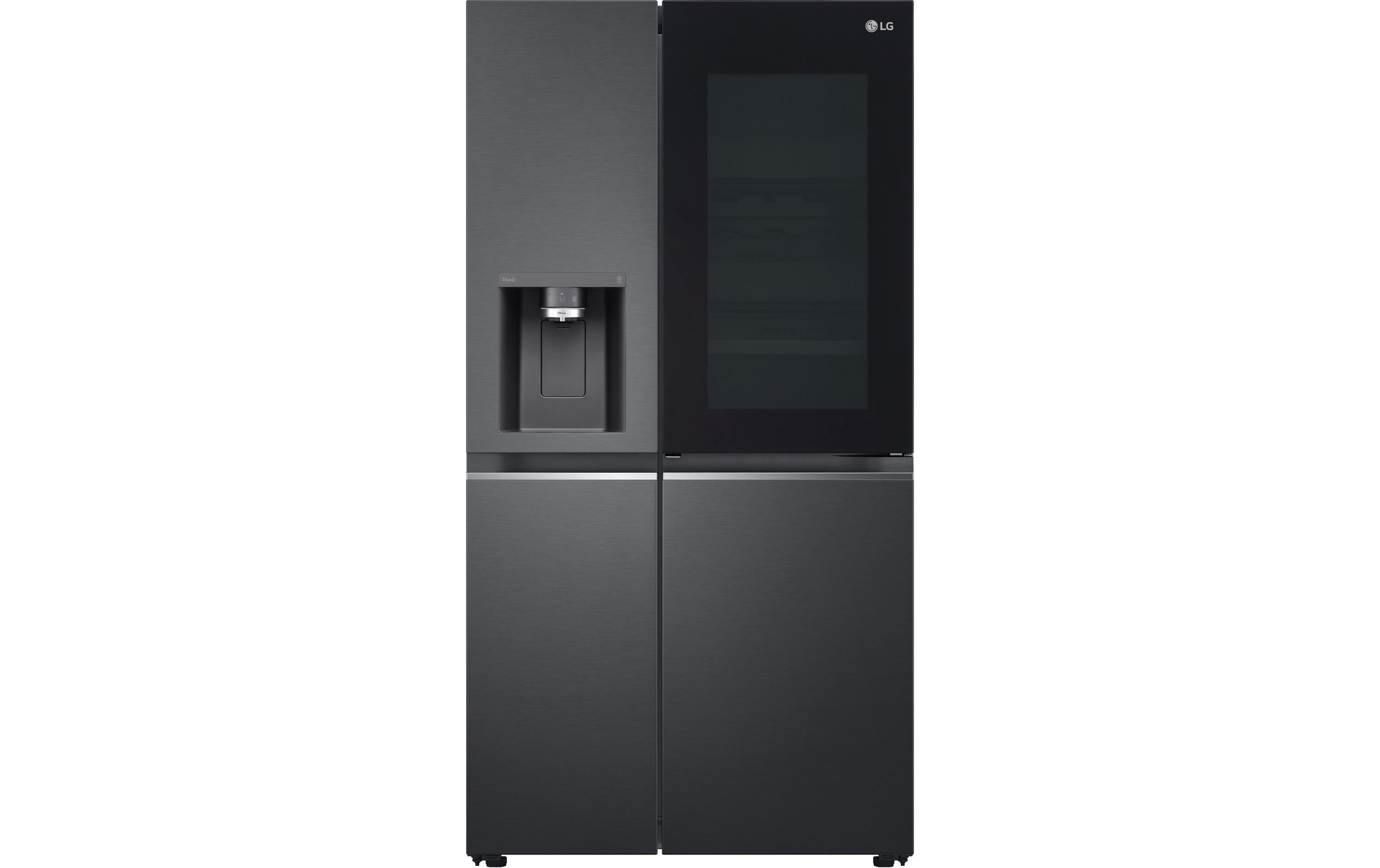 LG Foodcenter GSXV90MCDE Matte Black Steel