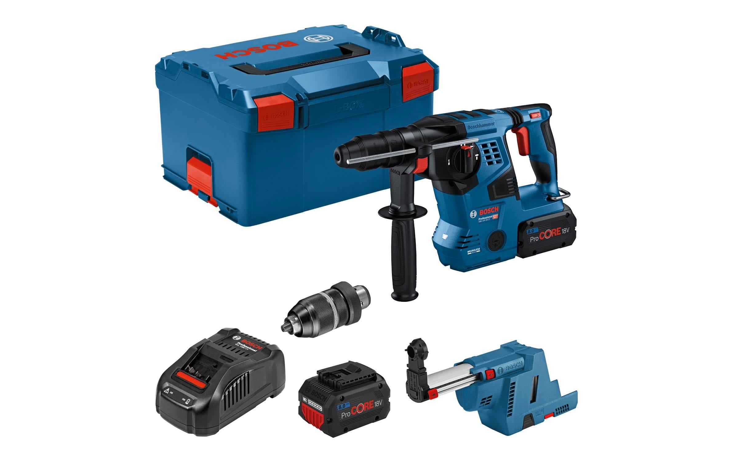 Bosch Professional Bohrhammer GBH 18 V-28 CF