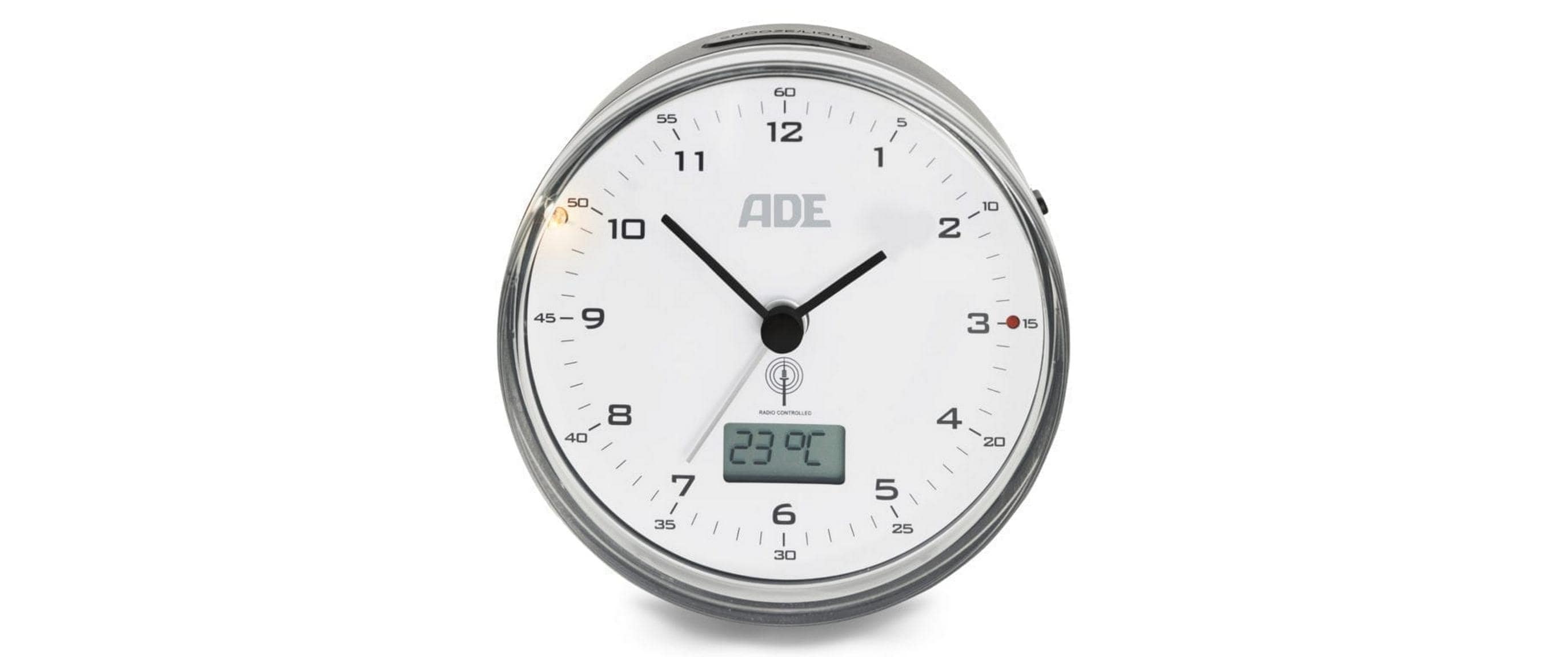 ADE Funkwecker CK2022 Schwarz