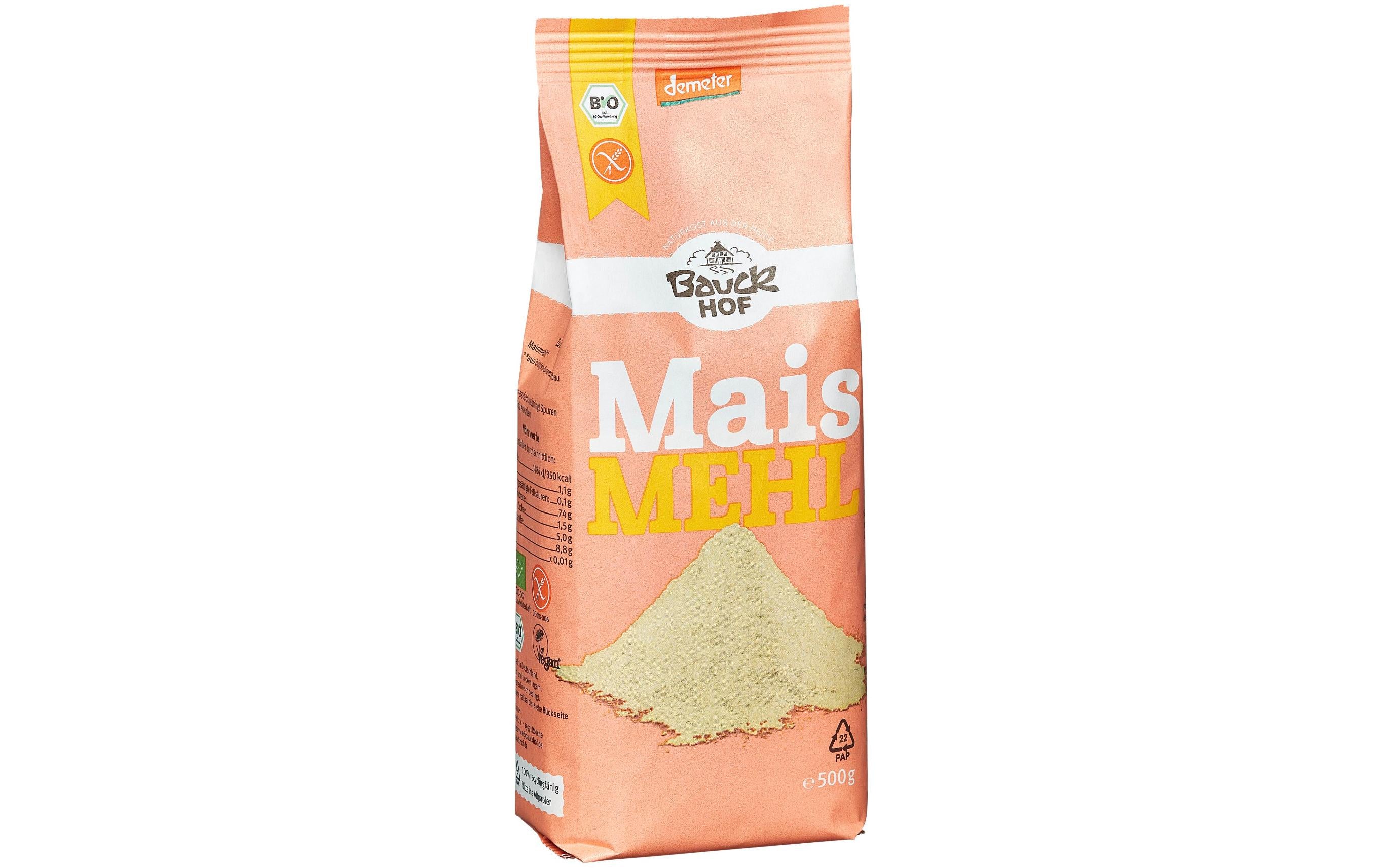 Bauck Mühle Maismehl glutenfrei 500 g