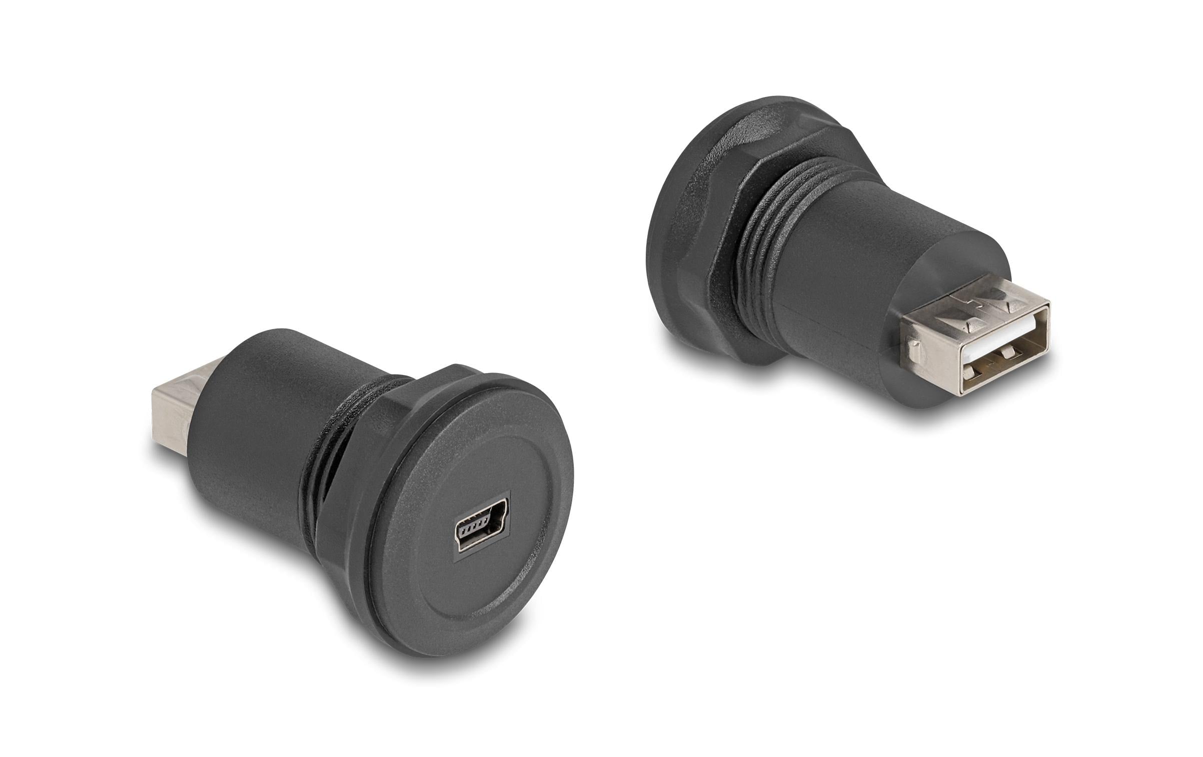 Delock USB 2.0 Adapter USB-MiniB Buchse - USB-A Buchse