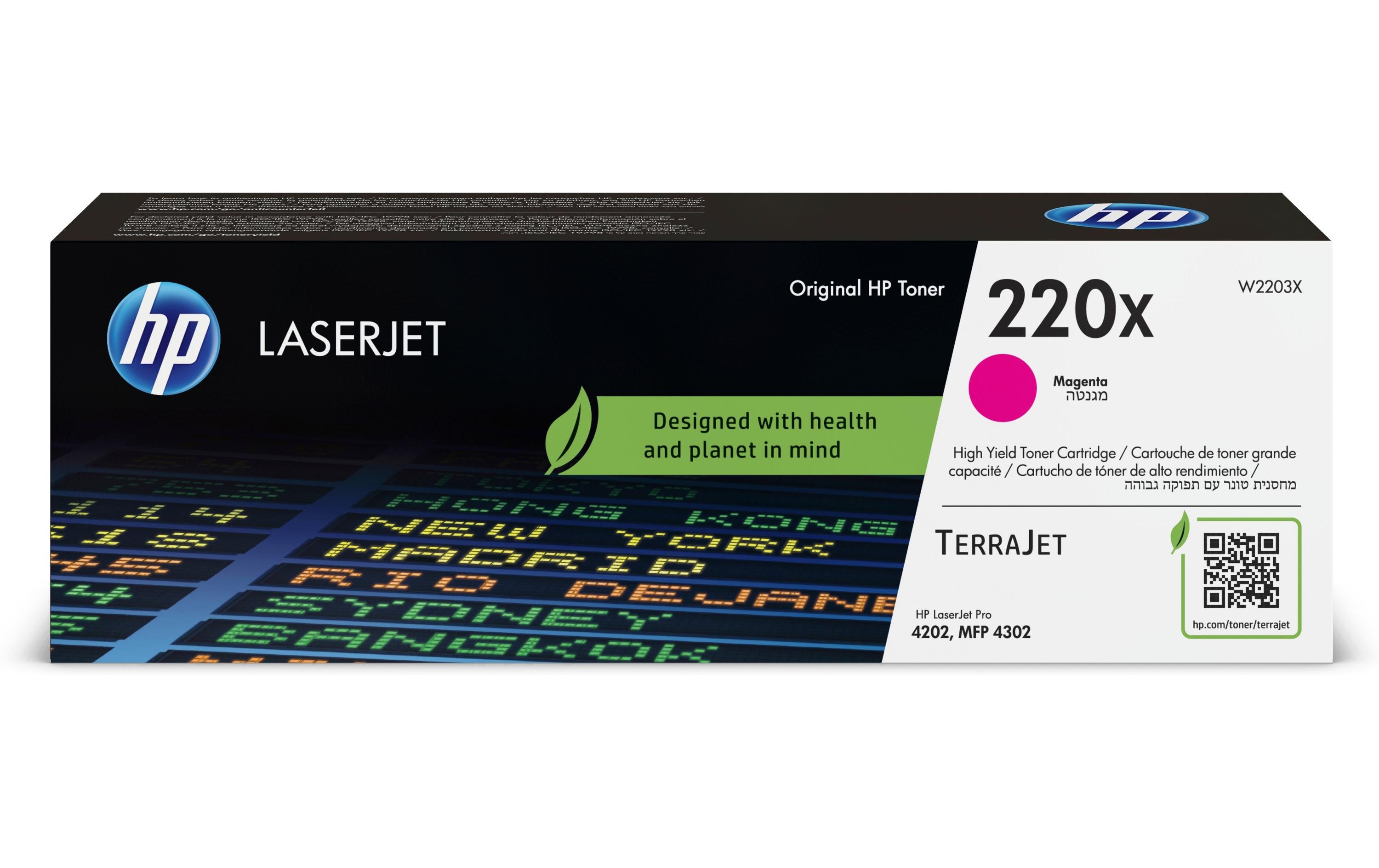 HP Toner Nr. 220X (W2203X) Magenta