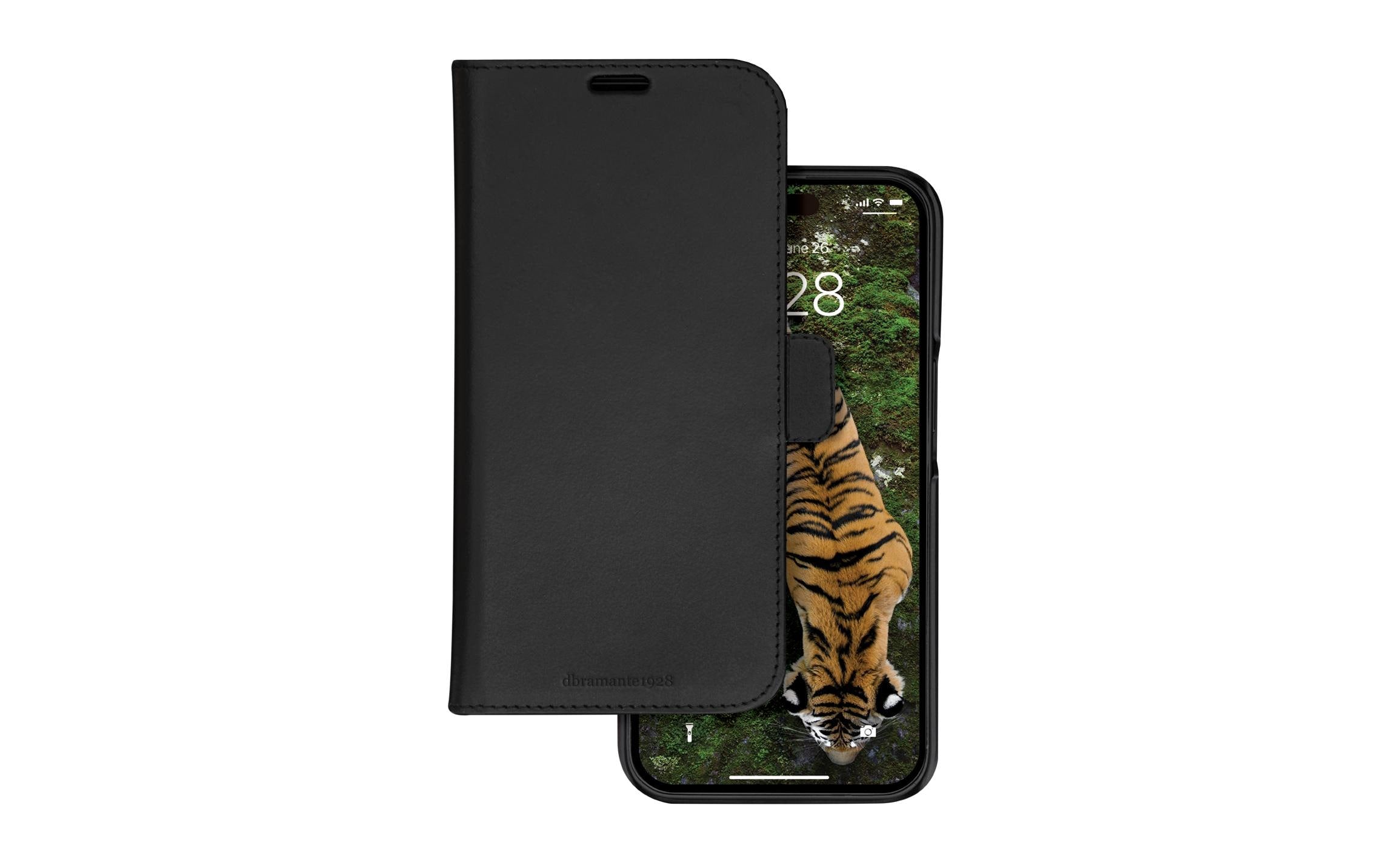 dbramante1928 Book Cover Lynge iPhone 15 Pro Schwarz