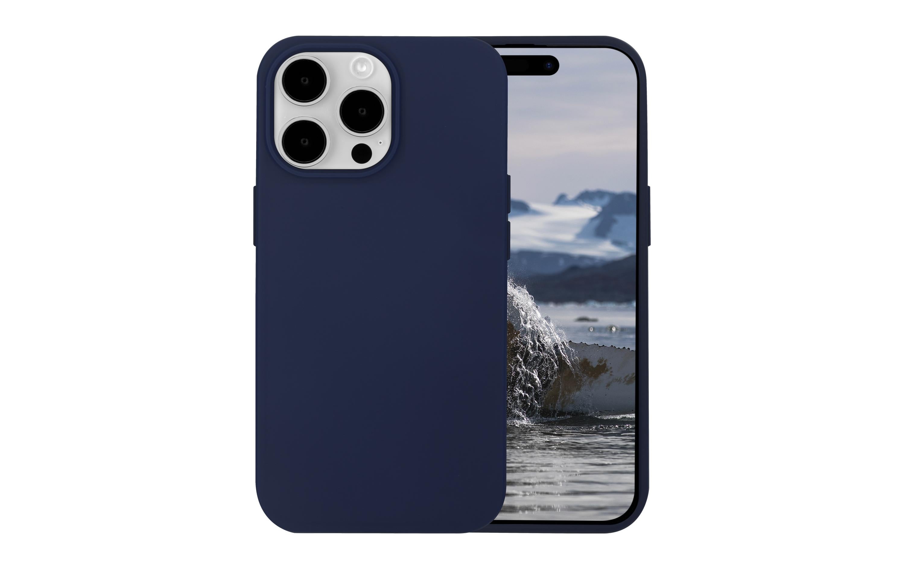 dbramante1928 Back Cover Iceland Ultra D3O iPhone 15 Pro Blau