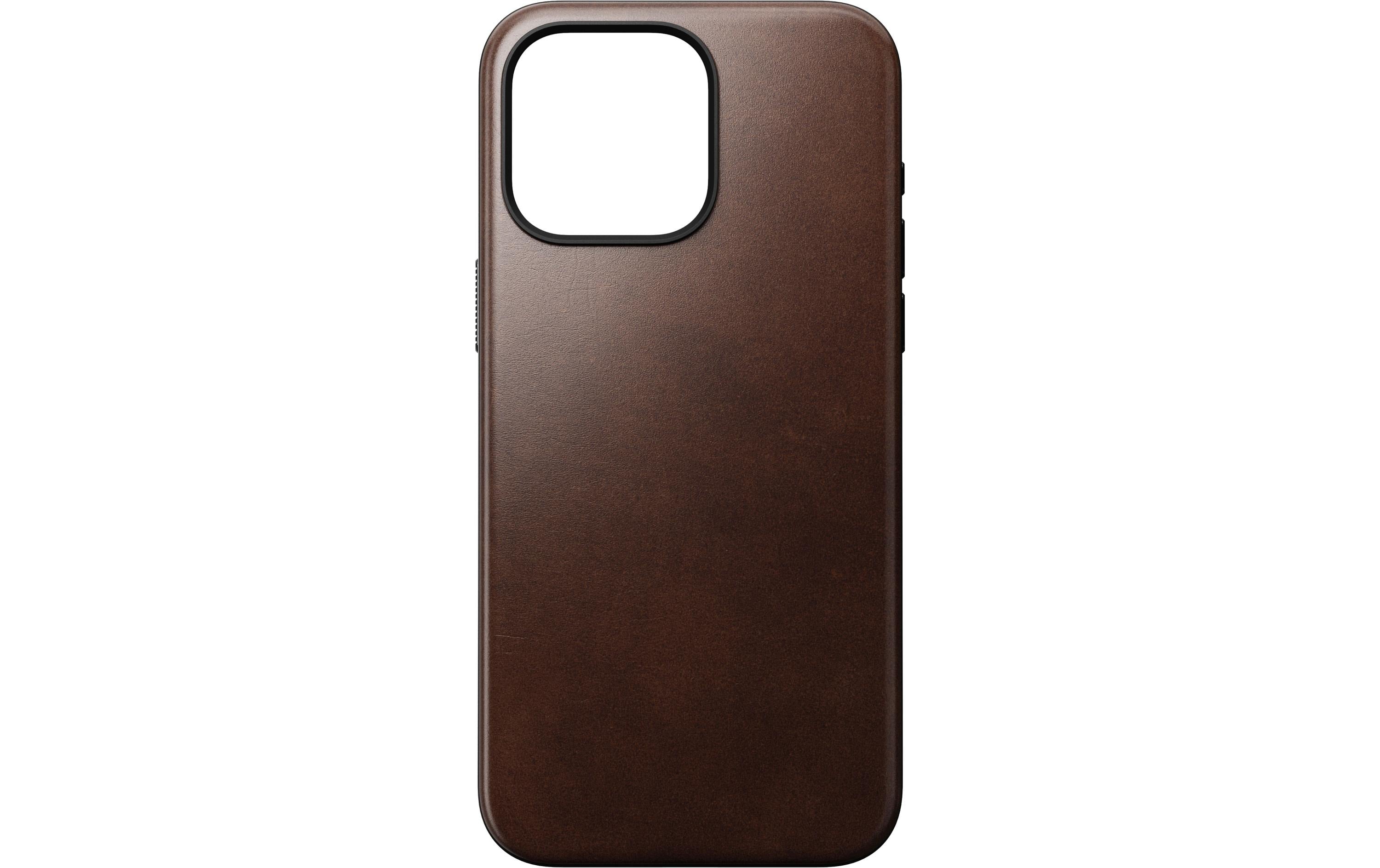 Nomad Back Cover Modern Leather Horween iPhone 15 Pro Max