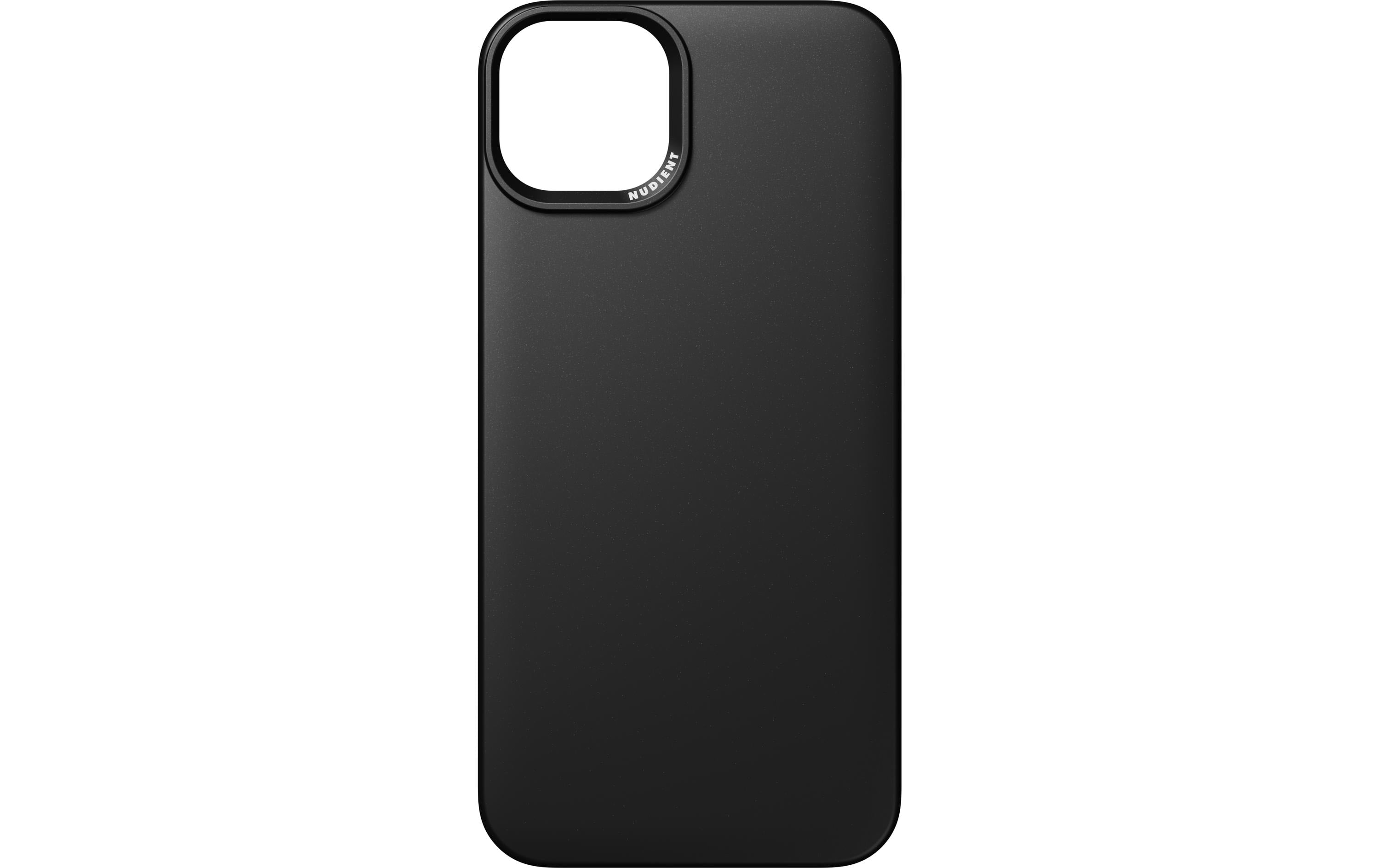 Nudient Back Cover Thin Case Magsafe iPhone 15 Plus Ink Black