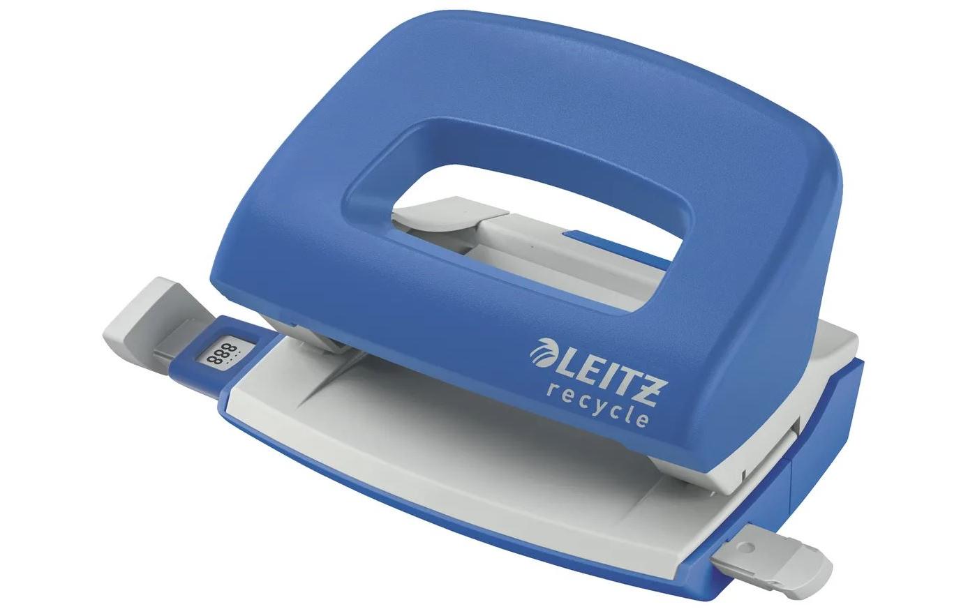 Leitz Locher NeXXt Recycle Mini 10 Seiten, Blau