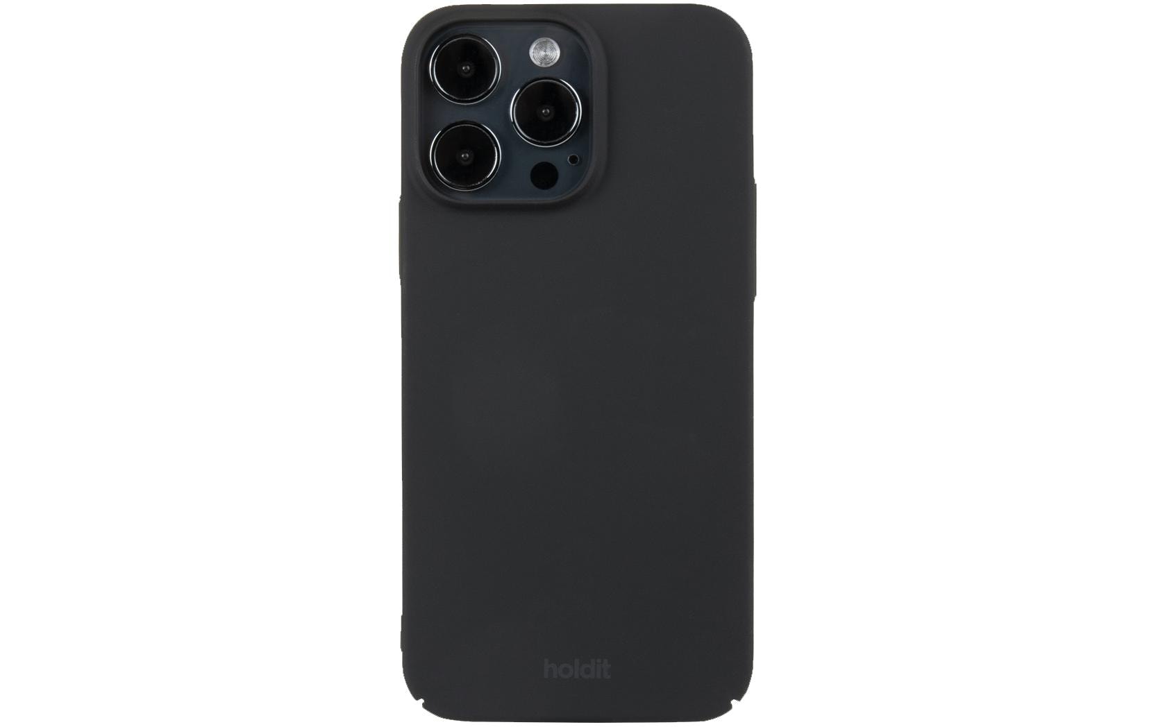 Holdit Back Cover Slim iPhone 15 Pro Max Schwarz