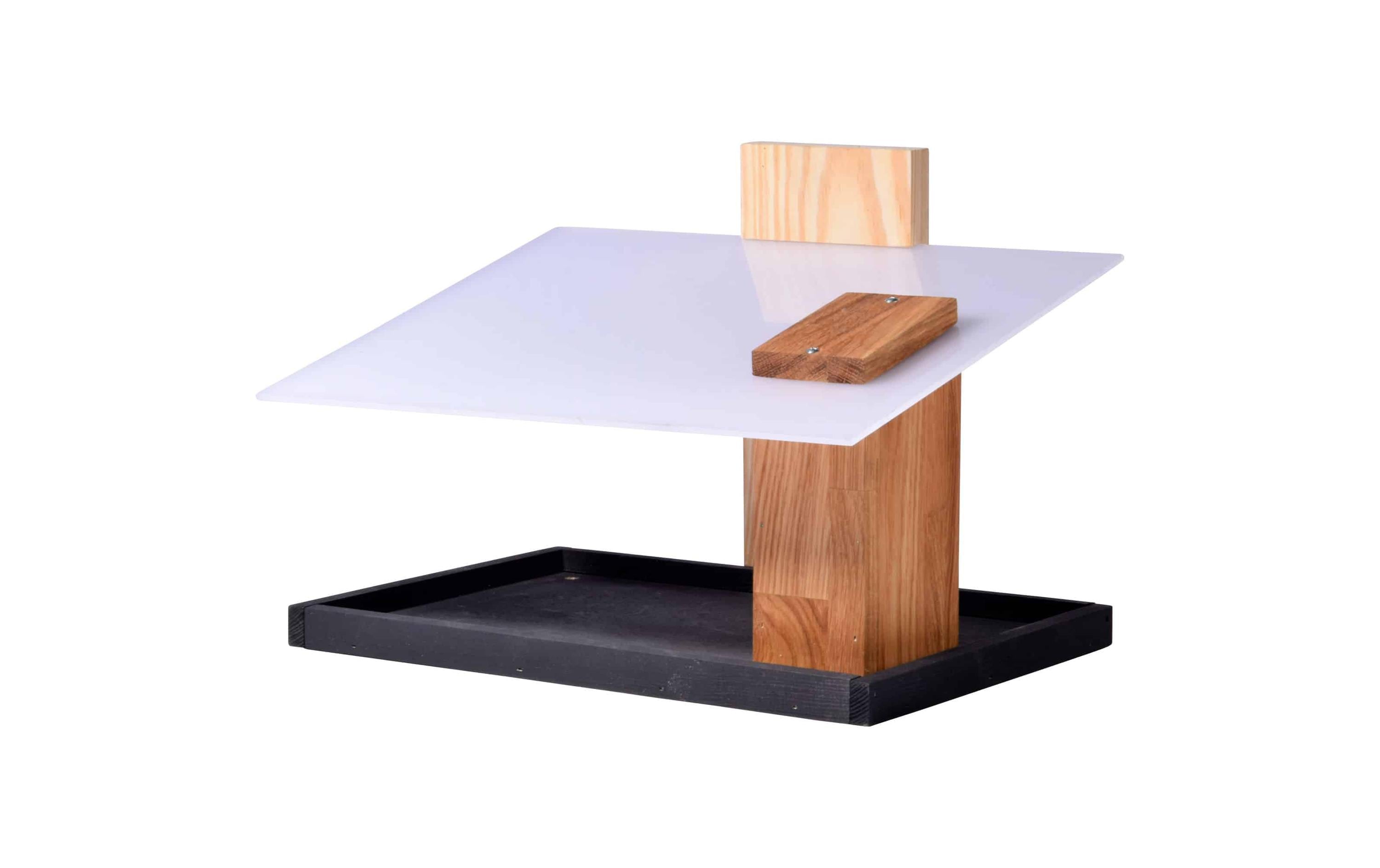 dobar Design-Vogelfutterhaus Futura I, 35 x 24 x 22 cm, Holz