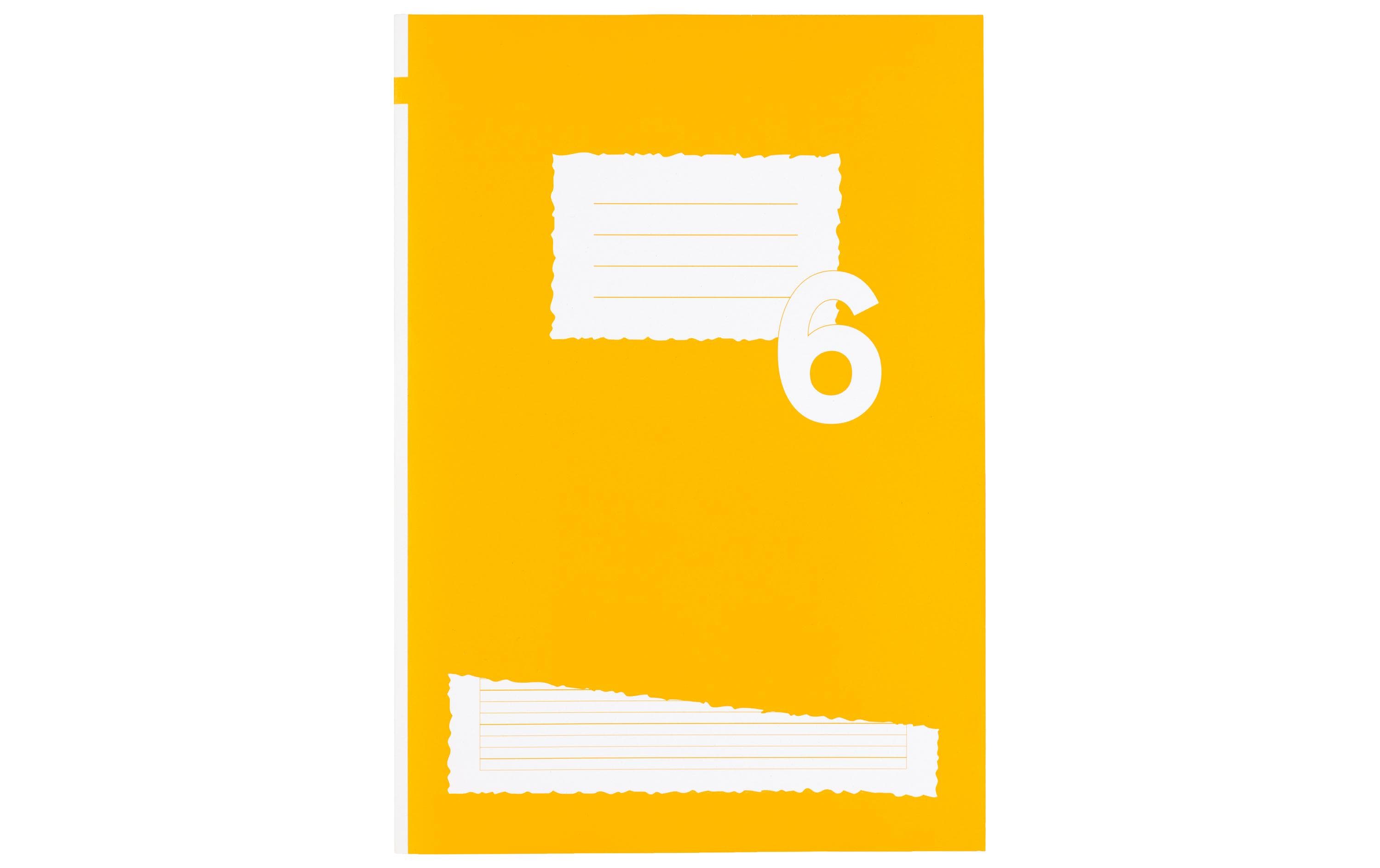office focus Schulheft FSC A4, Liniert, Orange, 10 Stück