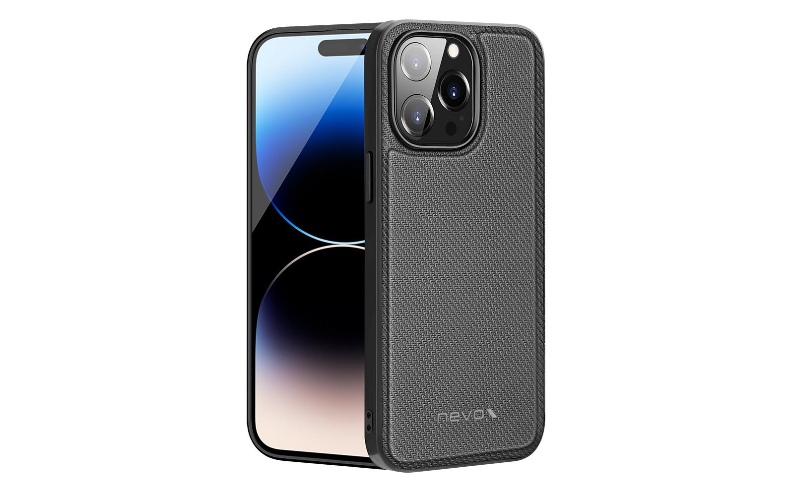 Nevox Back Cover StyleShell Nylo iPhone 15 Pro Schwarz