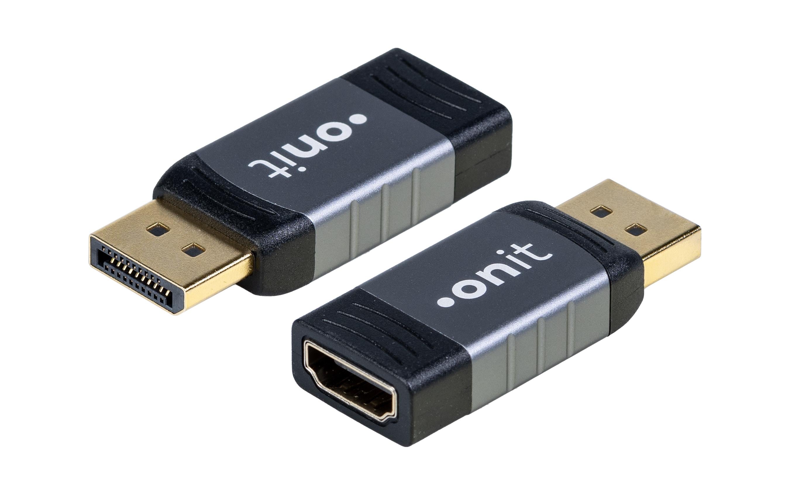 onit Adapter DisplayPort - HDMI, 1 Stück