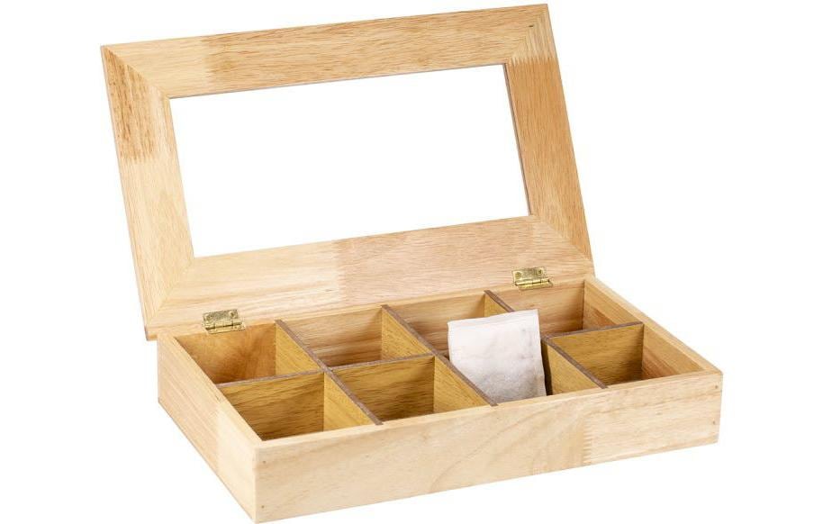 Kadastar Teebeutel-Box Jasmin Hellbraun