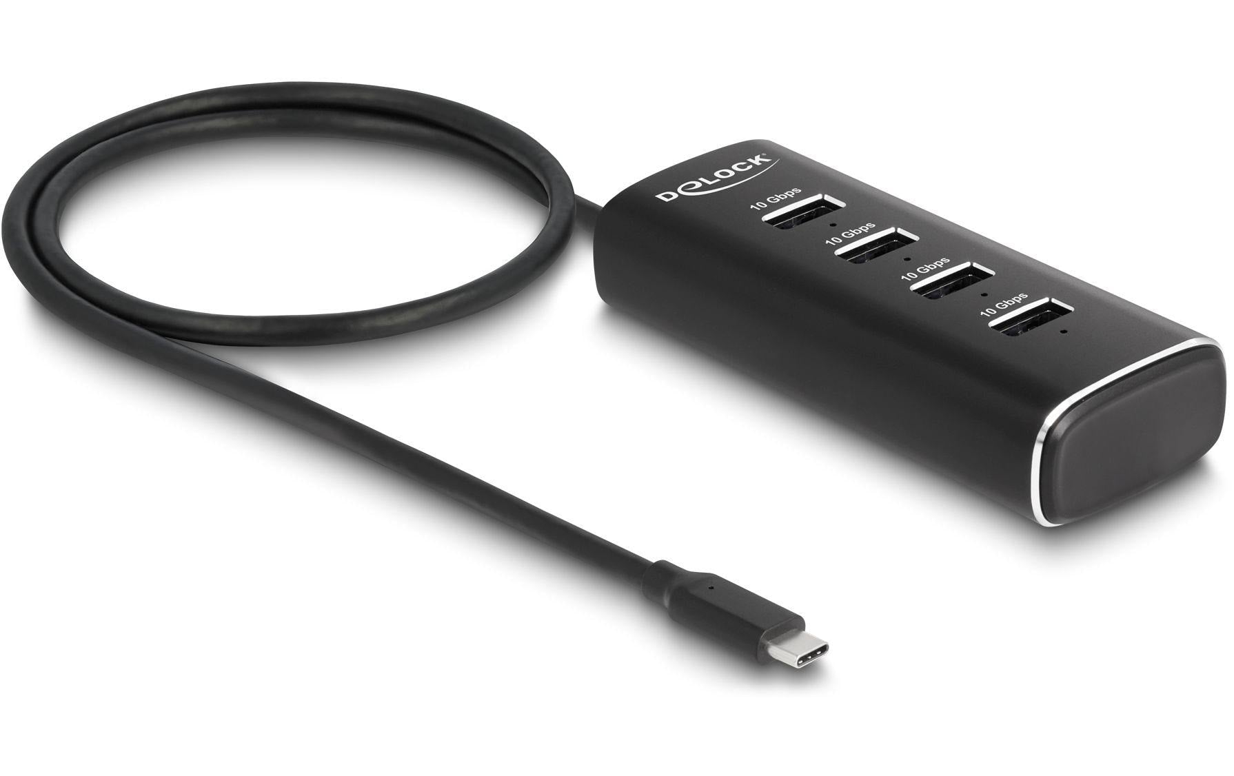 Delock USB-Hub 4x USB A 10Gbps/1x USB C 10Gbps