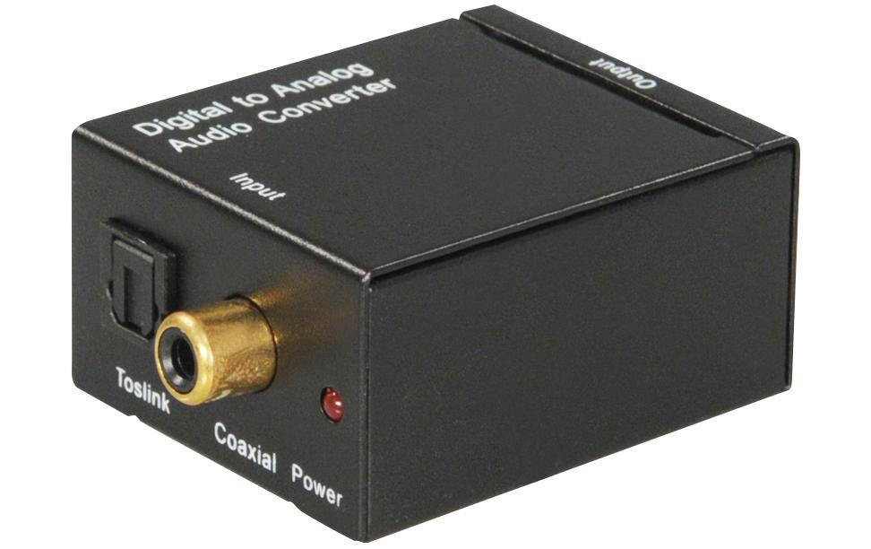 Satelliten TV Zubehör Audio-Adapter AL 13 A Coaxial/Toslink - Cinch