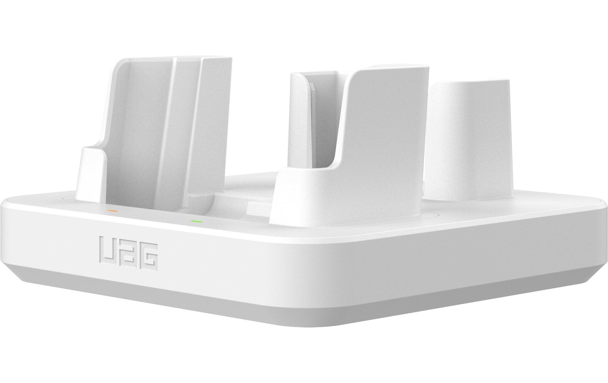 UAG Ladestation Workflow Case Charge Cradle Weiss