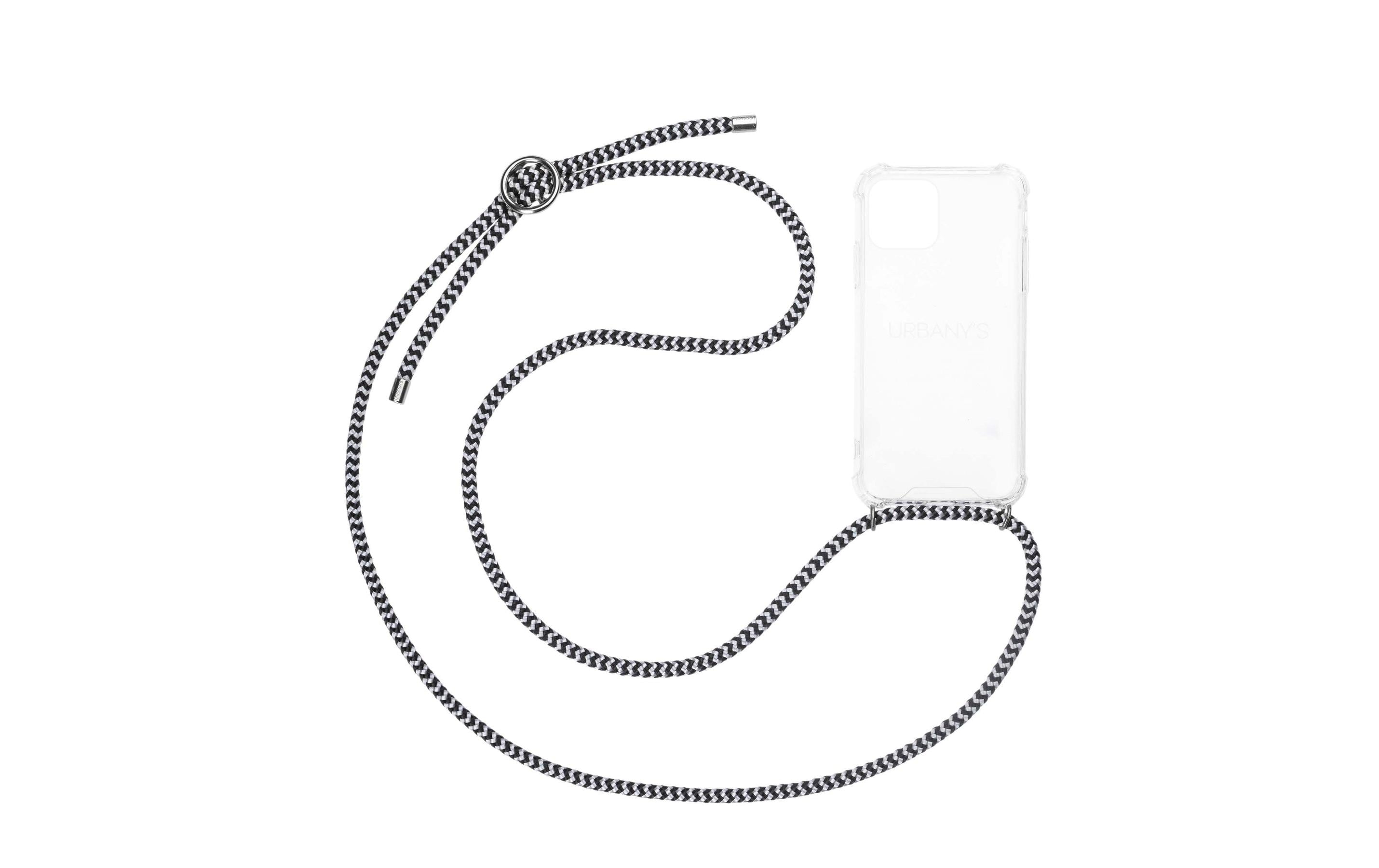 Urbany's Necklace Case iPhone 15 Plus Hypnotic Zebra