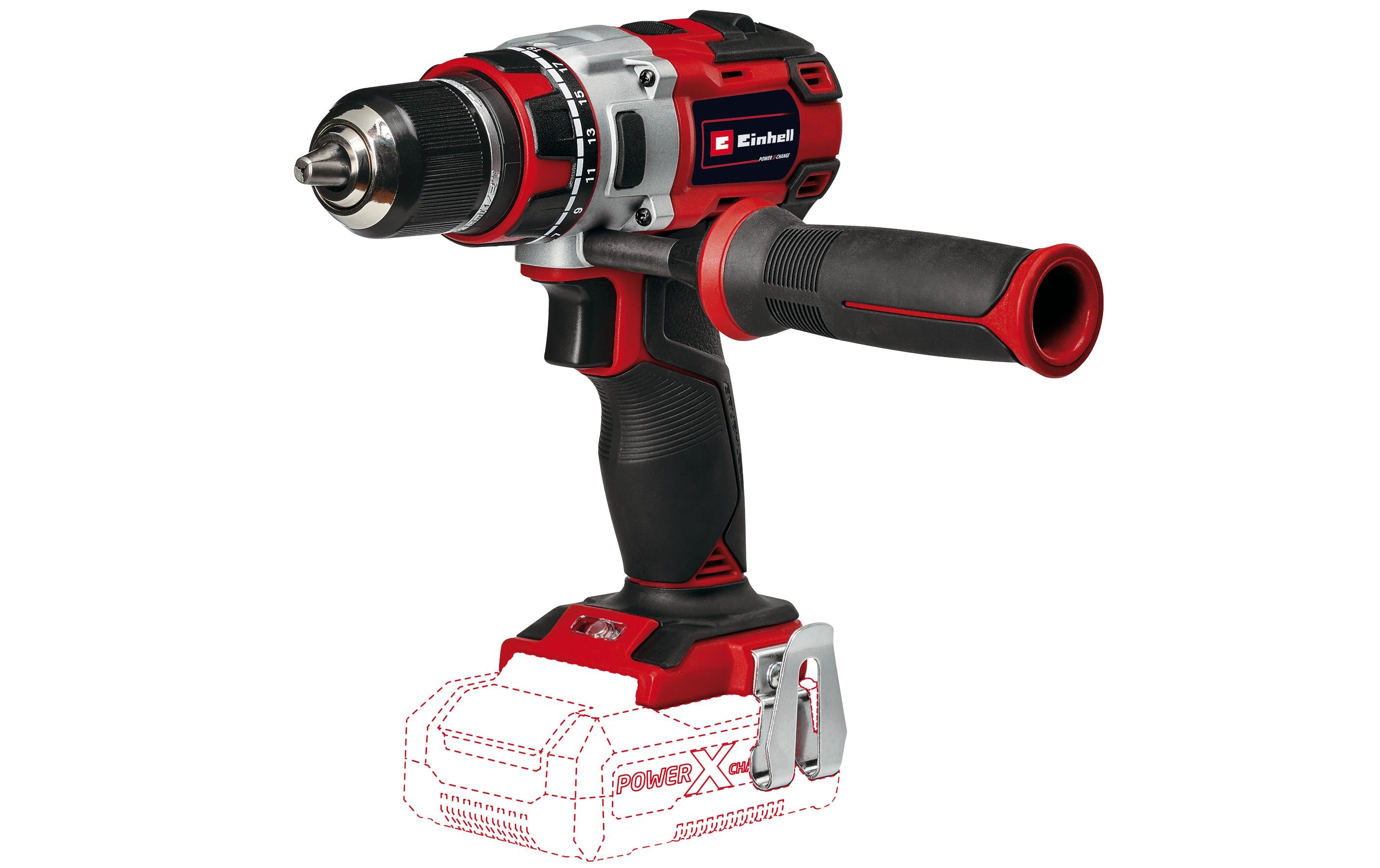 Einhell Professional Akku-Bohrschrauber TE-CD 18 Li Brushless Solo