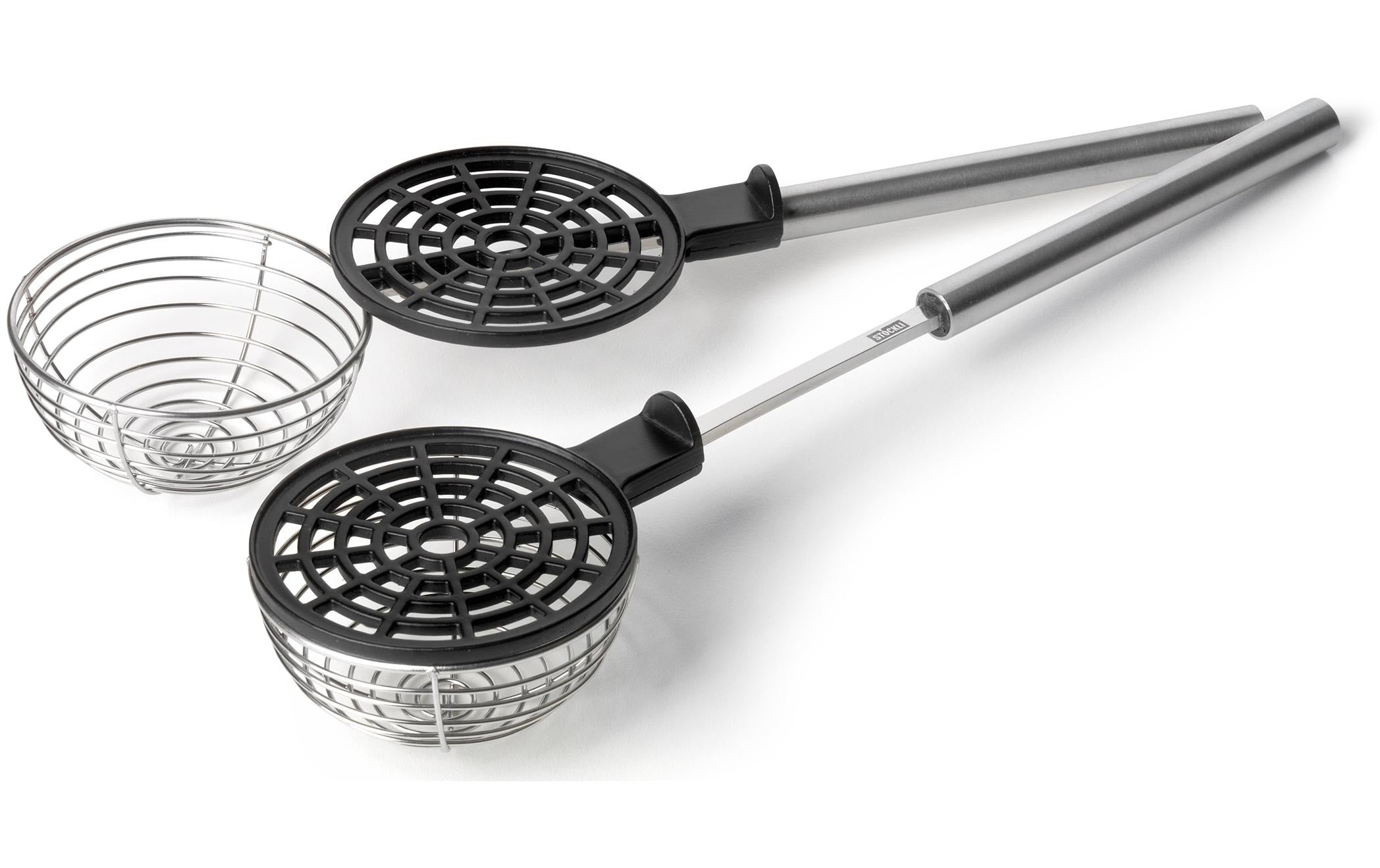 Stöckli Fonduesieb mit Deckel 2 Personen