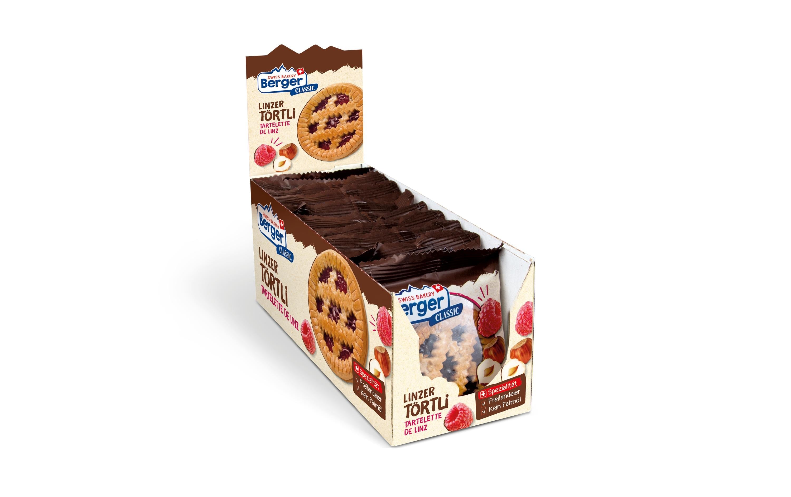 Berger Gebäck Linzertörtli 10 x 74 g