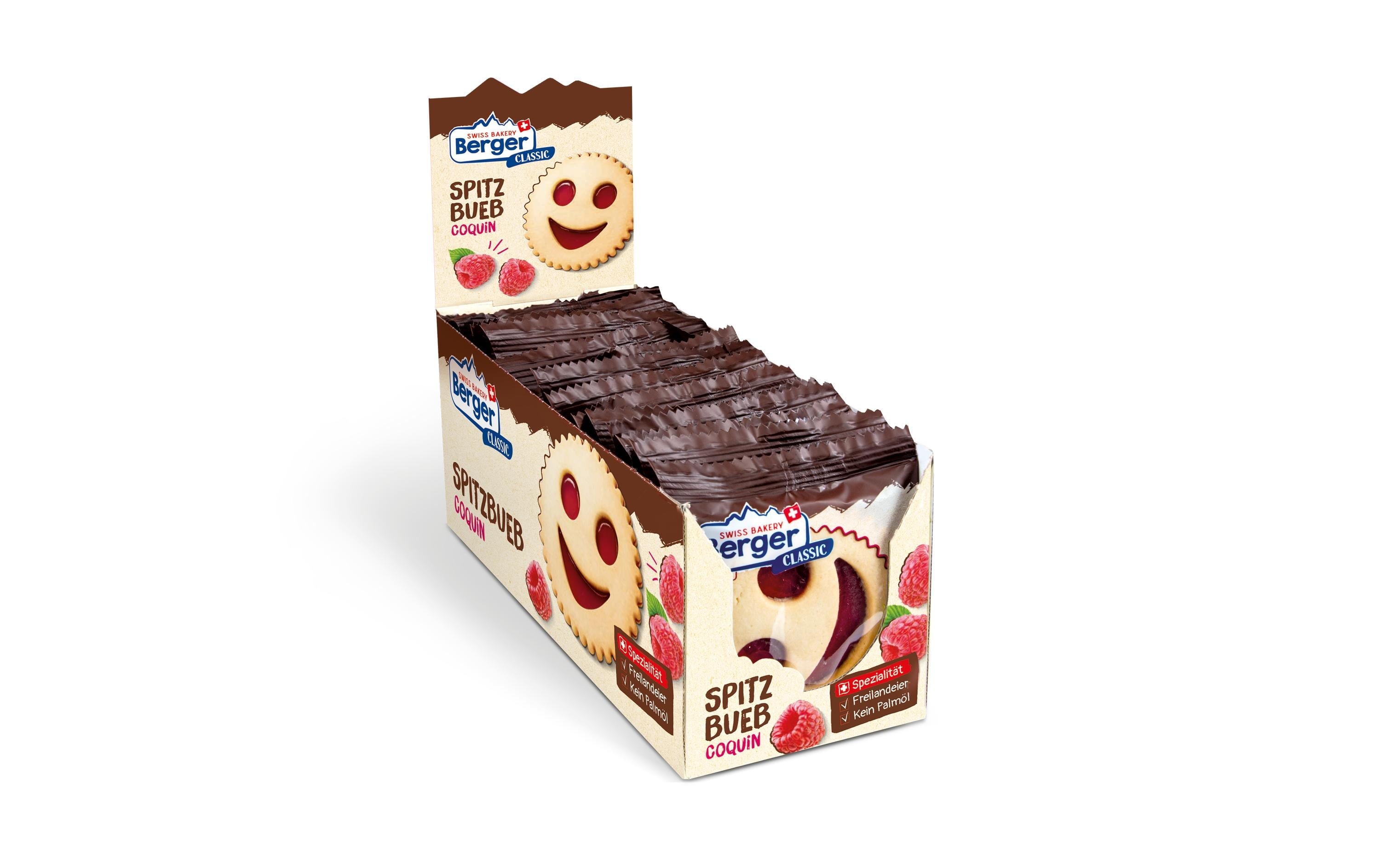 Berger Gebäck Spitzbueb 15 x 74 g