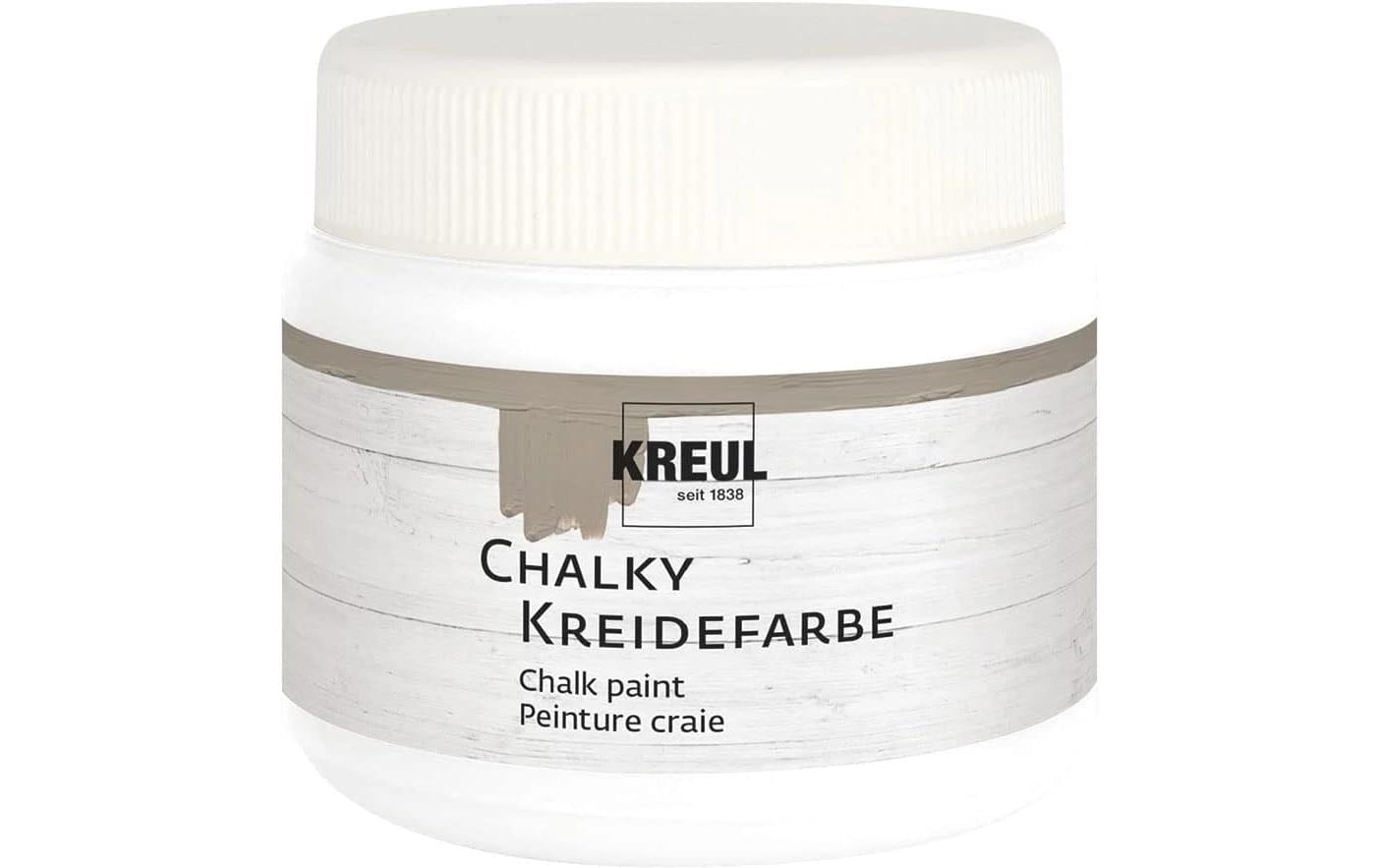 Kreul Kreidefarbe Chalky Snow White, 150 ml