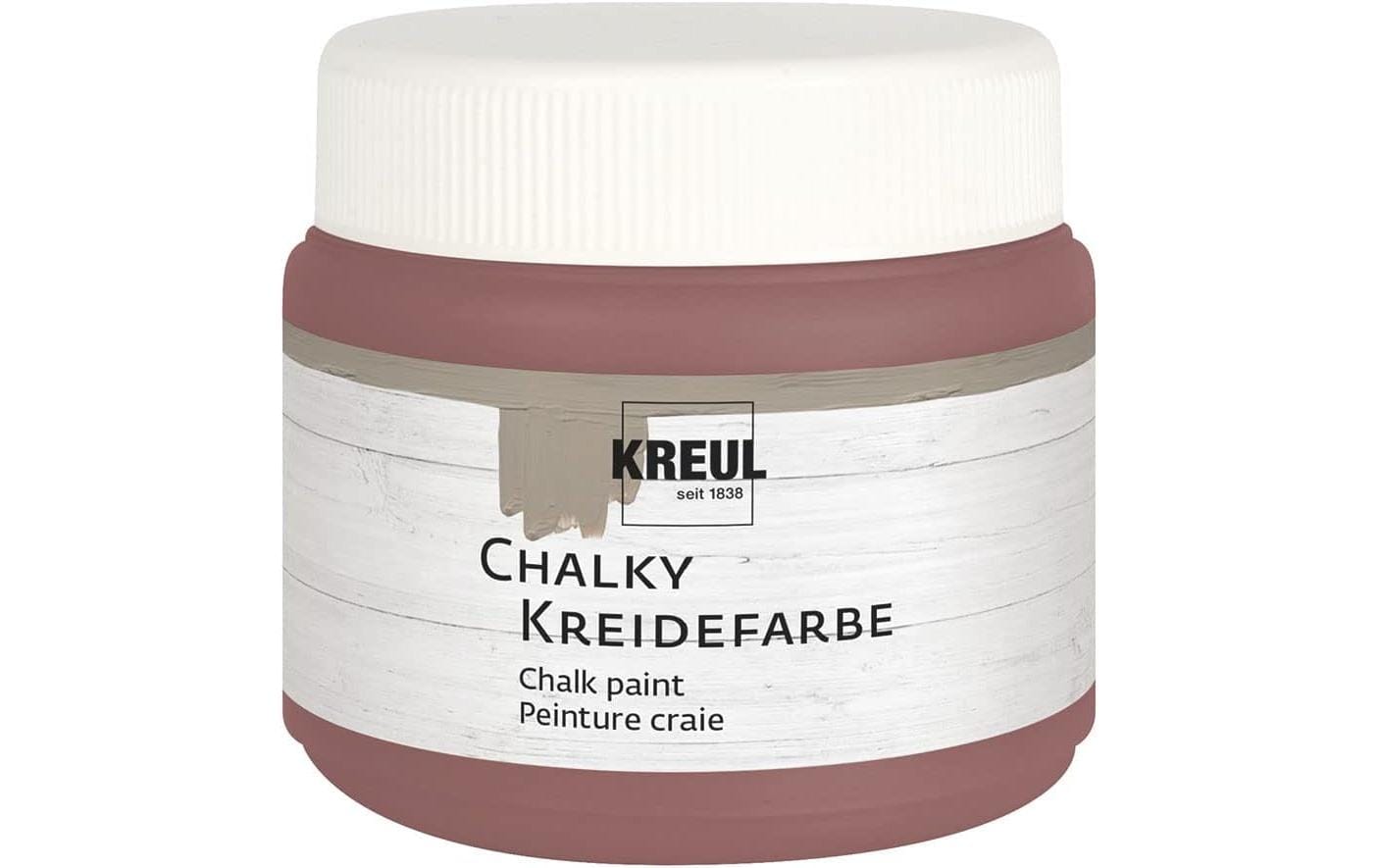 Kreul Kreidefarbe Kreul Chalky Marsala Rouge, 150 ml