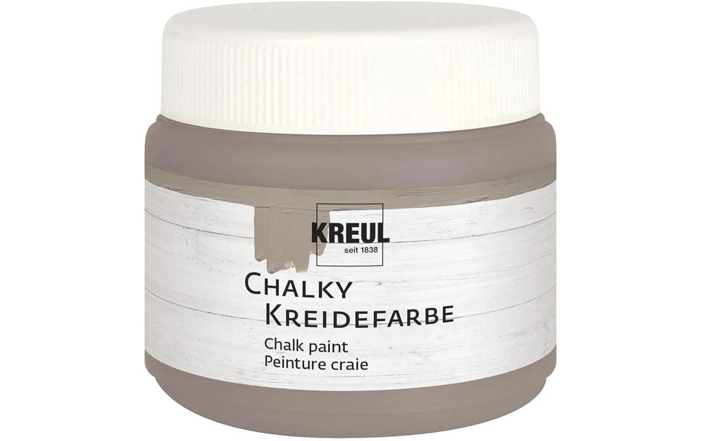 Kreul Kreidefarbe Chalky Mild Mocca, 150 ml