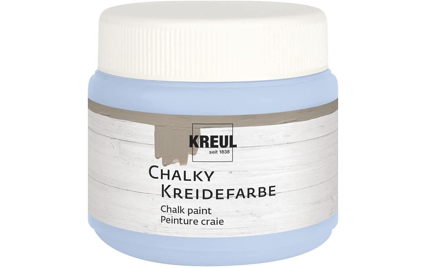 Kreul Kreidefarbe Kreul Chalky Vintage Blue, 150 ml