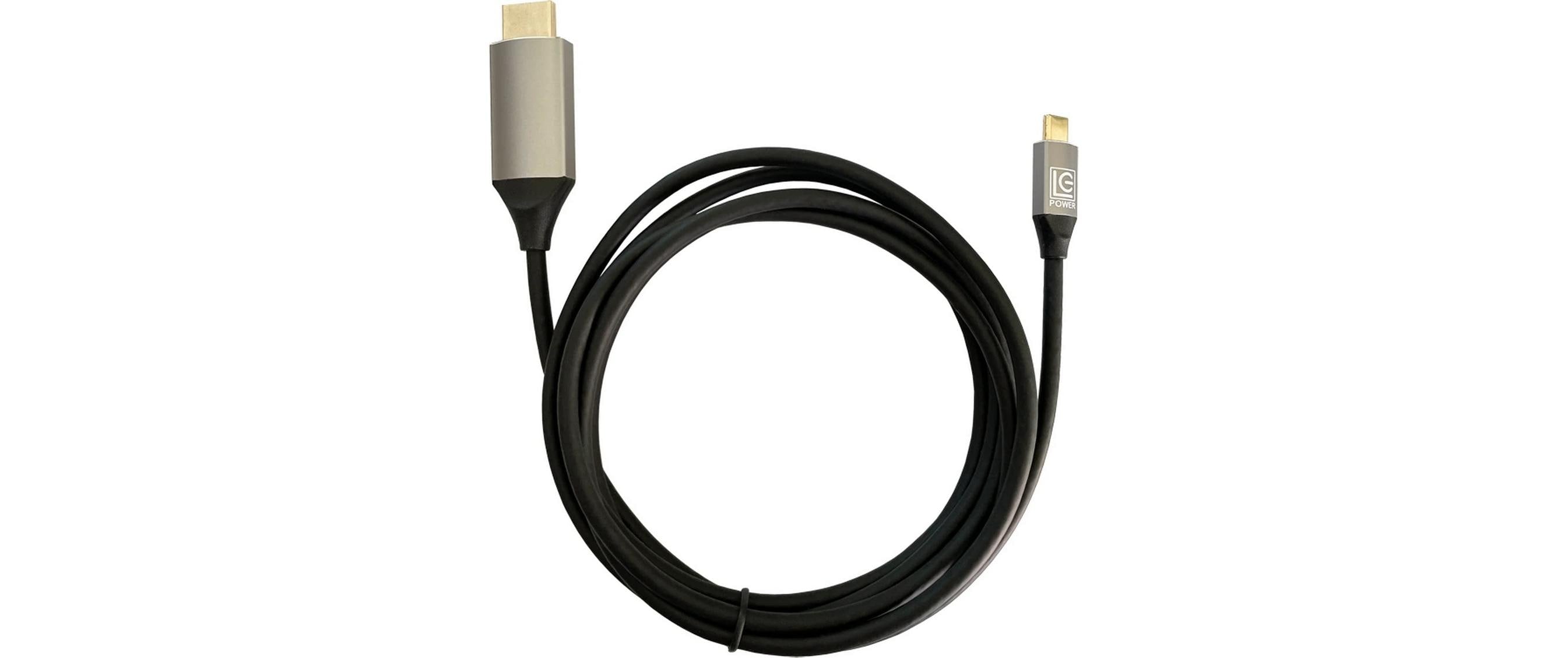 LC-Power Kabel LC-C-C-HDMI-2M USB Type-C - HDMI, 2 m