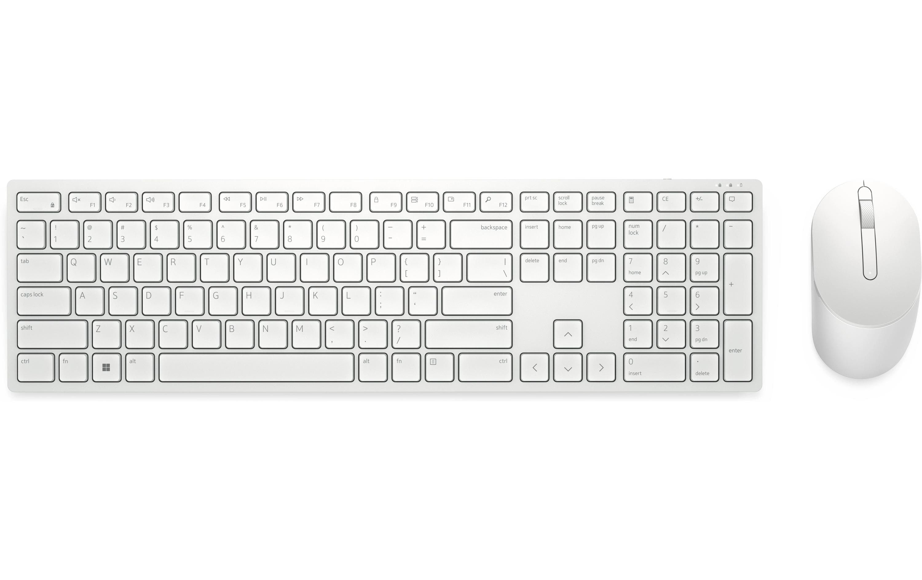 Dell Tastatur-Maus-Set KM5221W Pro Wireless IT-Layout