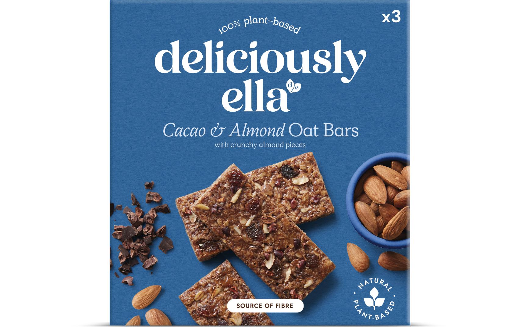 Deliciously Ella Riegel Kakao & Mandel 3 x 50 g