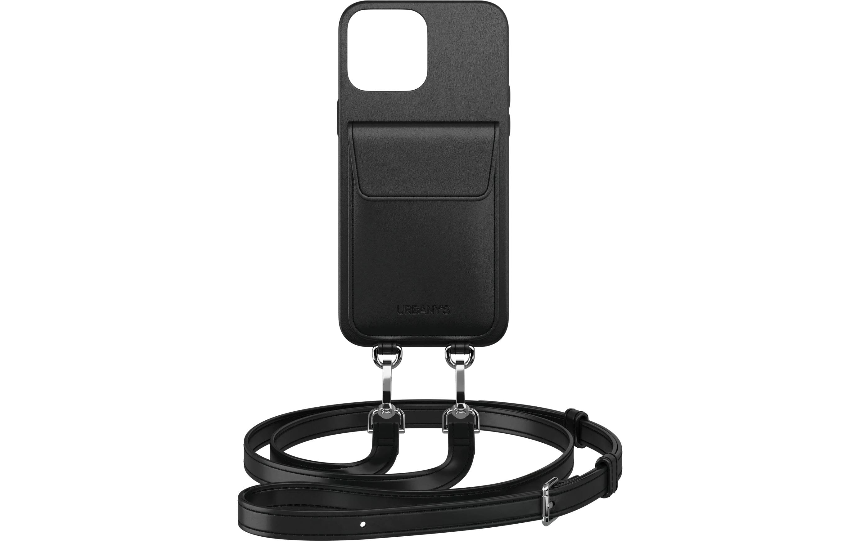Urbany's Necklace Case Handekette+ iPhone 15 Plus Night Owl