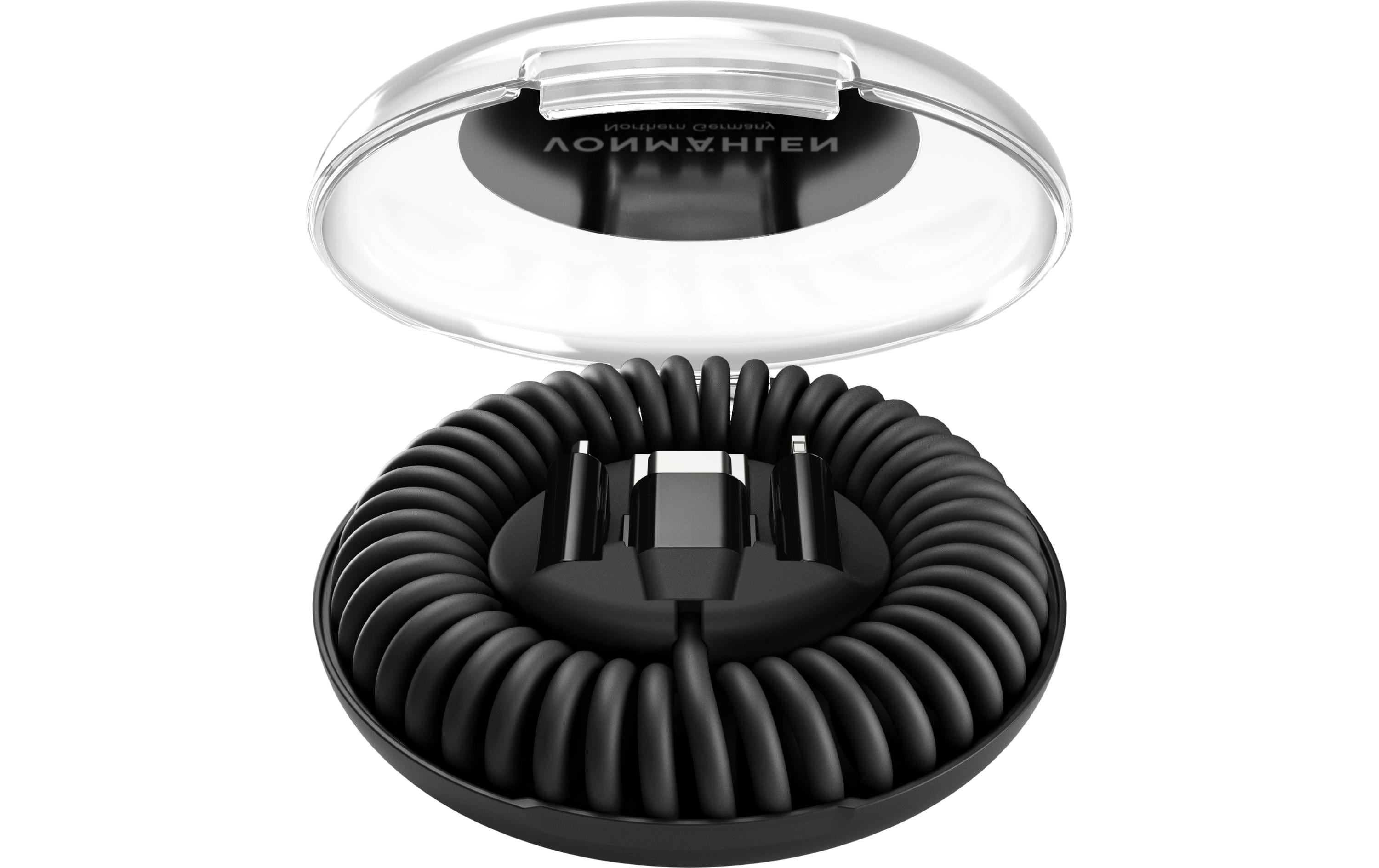 Vonmählen USB-Ladekabel Allroundo Eco All-in-One Schwarz