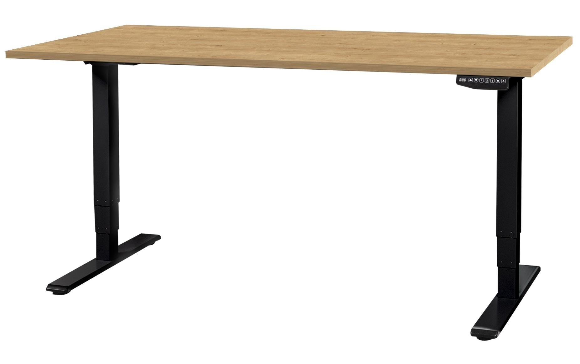 Contini Stehtisch 1.8 x 0.8 m, Eiche / Schwarz