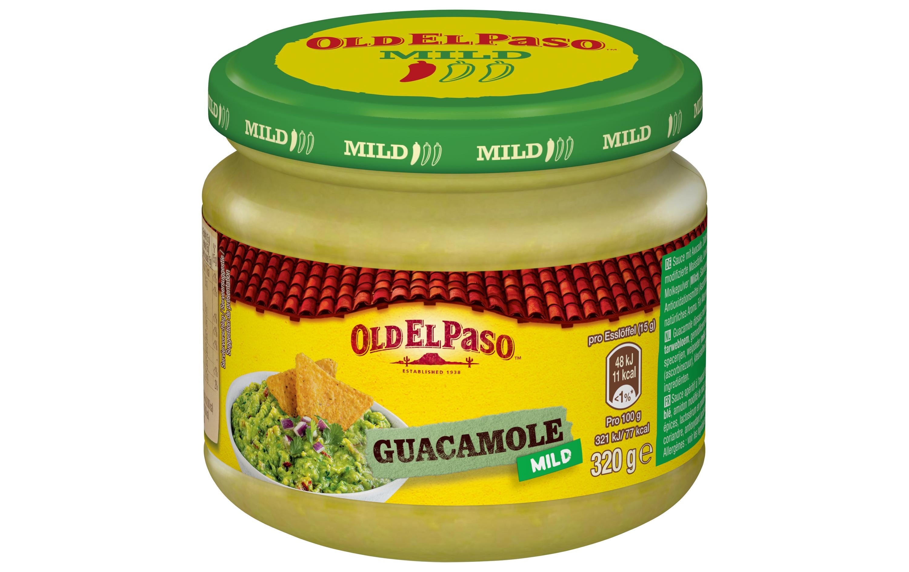 Old El Paso Guacamole Style Salsa 320 g
