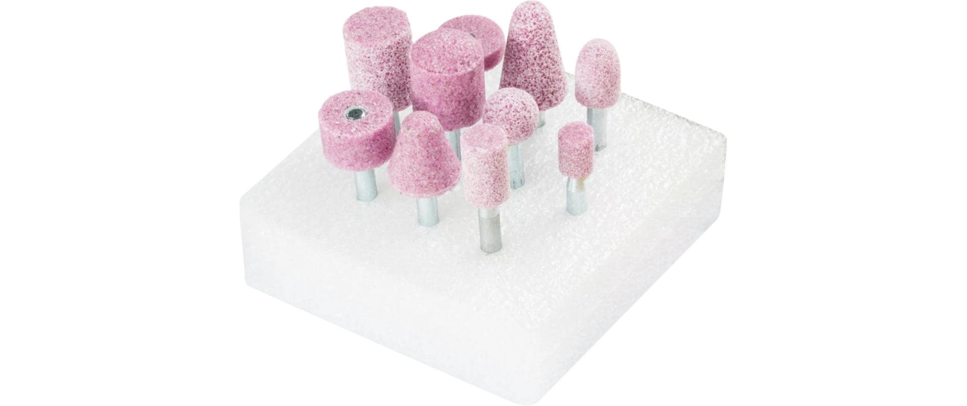 Pferd Schleifstifte-Set 10-tlg. Schaft-Ø 6 mm A30