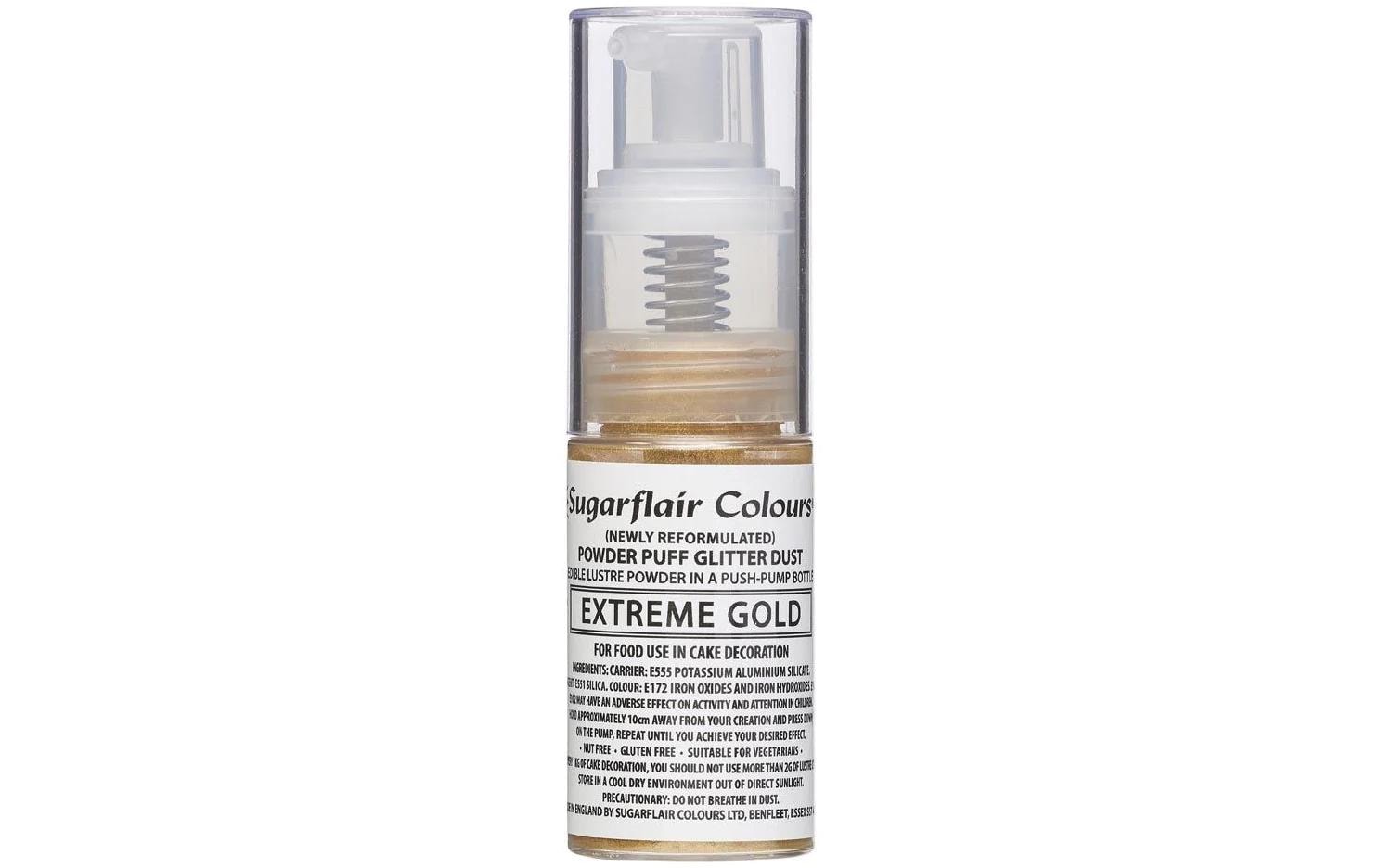 BackshopSchweiz Glitzer-Staub Spray Extreme Gold 10 g