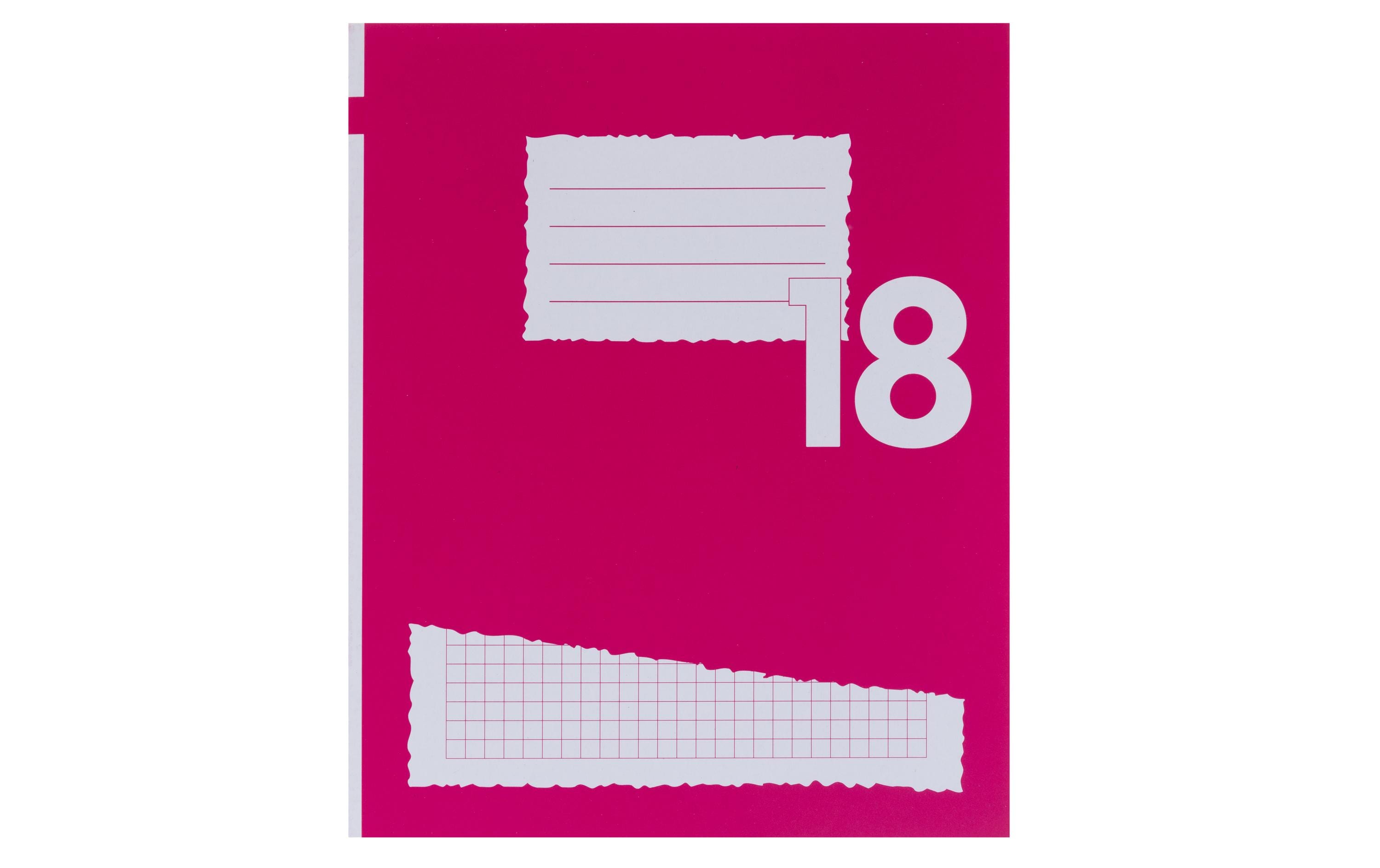 office focus Schulheft FSC E5, Kariert, Rosa, 10 Stück