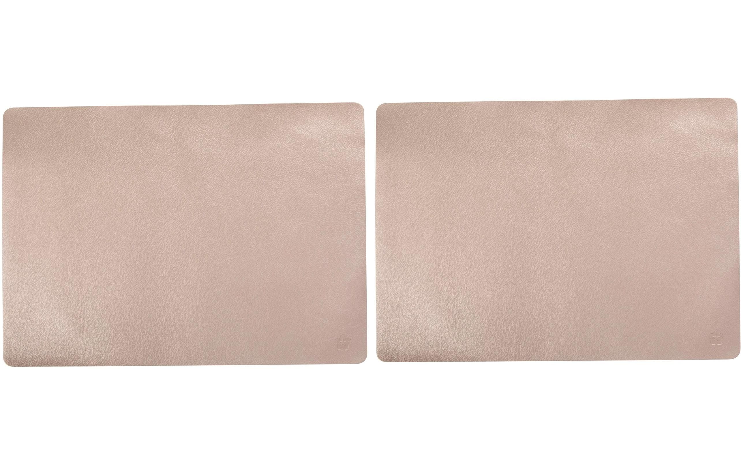 Pichler Tischset Pearl 33 cm x 46 cm, 2 Sück, Rosegold