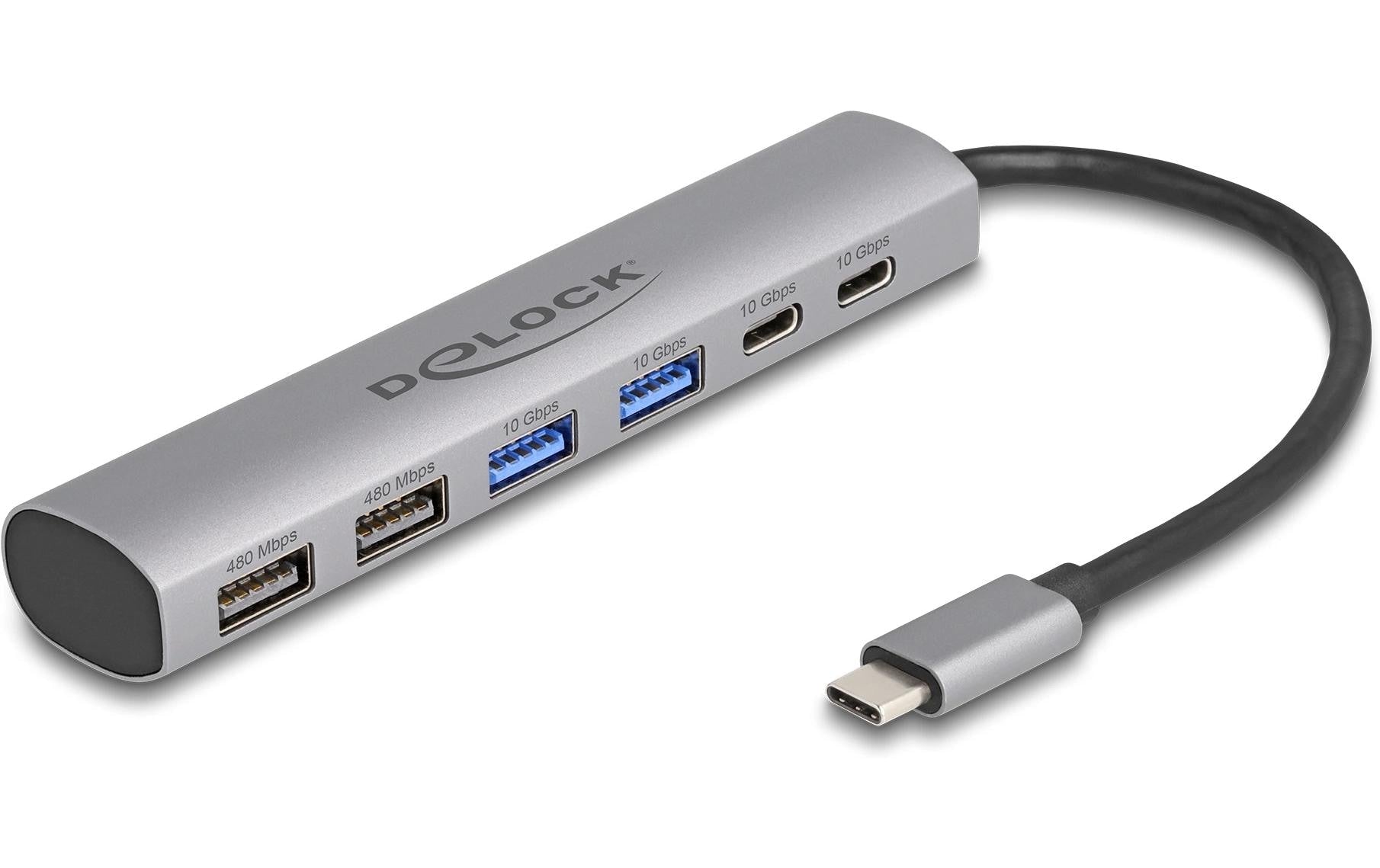 Delock USB-Hub 2x USB 3.1 Typ-C/1x 3.1 USB Type-A/1x USB 2.0 Type-A