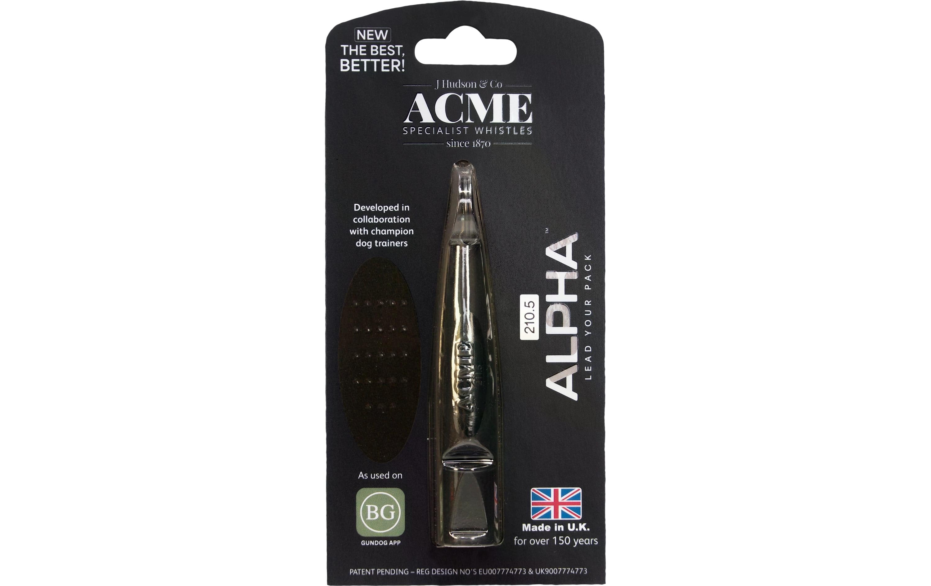 ACME Hochfrequenzpfeife Alpha, 210.5, Schwarz