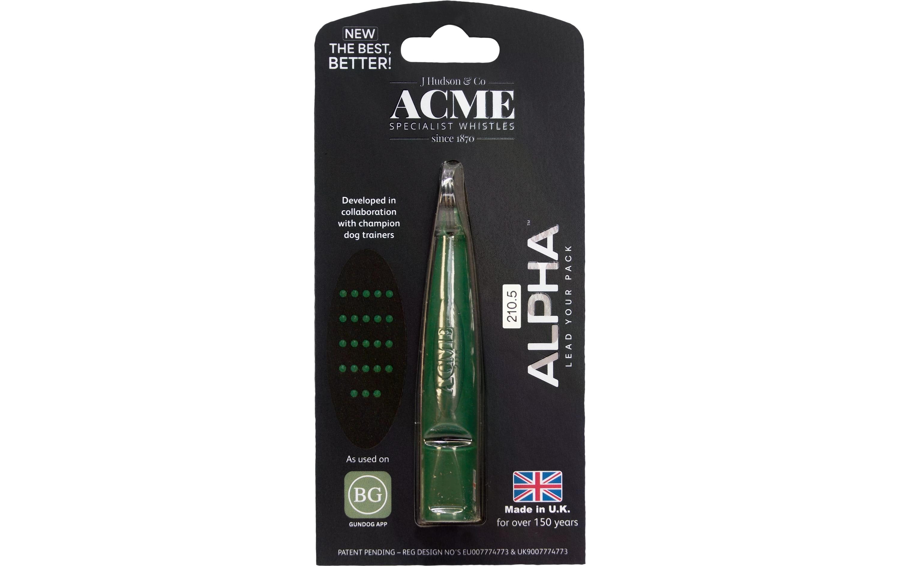 ACME Hochfrequenzpfeife Alpha, 210.5, Dunkelgrün