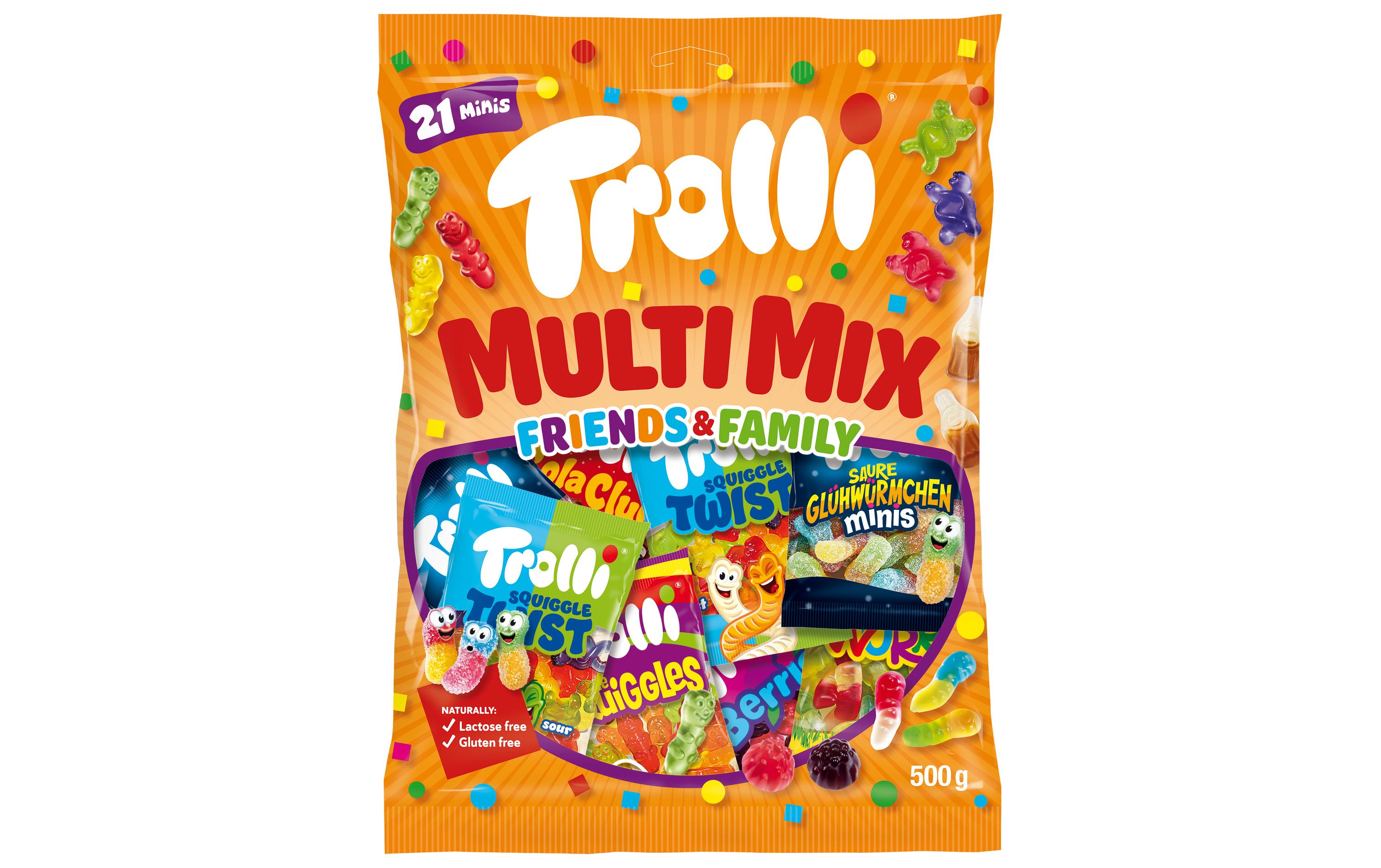 Trolli Gummibonbons Multi Mix Schmatzinsel 500 g