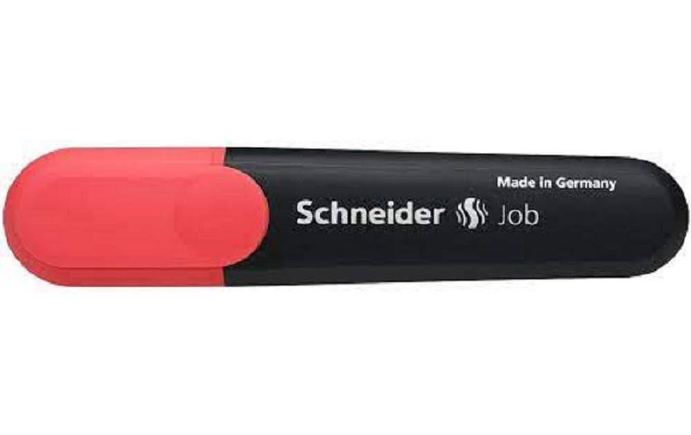 Schneider Textmarker Job Rot