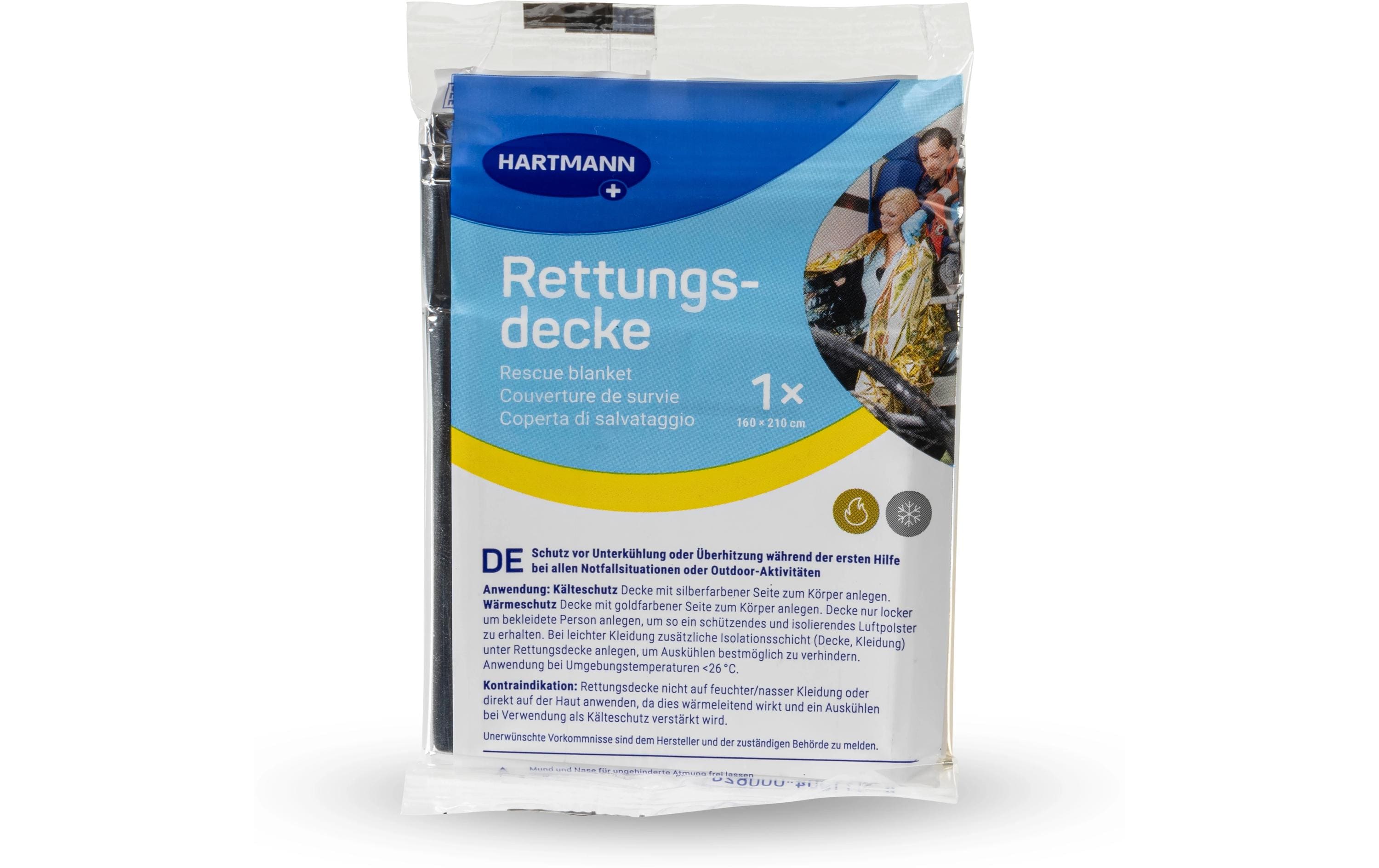 Hartmann Rettungsdecke 160 x 210 cm