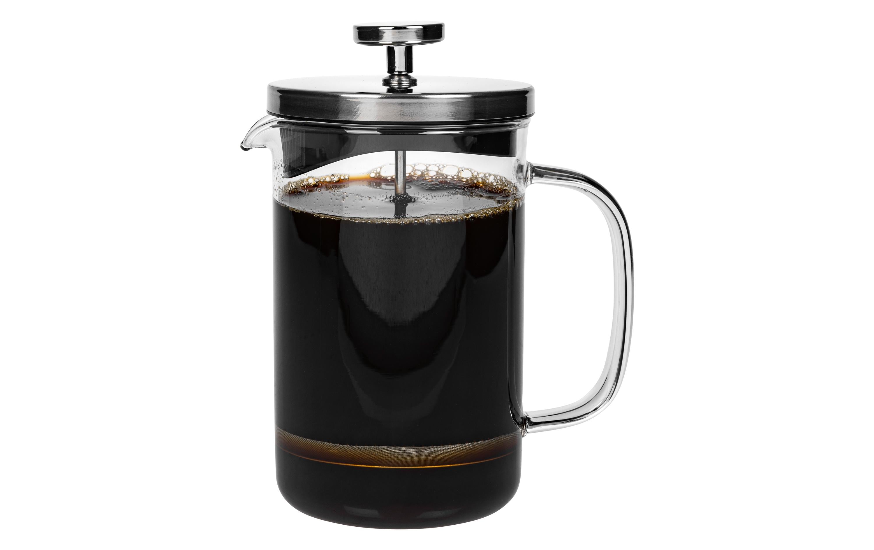 FURBER Kaffeebereiter 0.8 l, Schwarz/Transparent